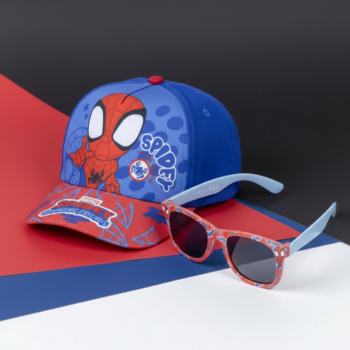 Conjunto Chapéu + Óculos de Sol Spidey Spiderman