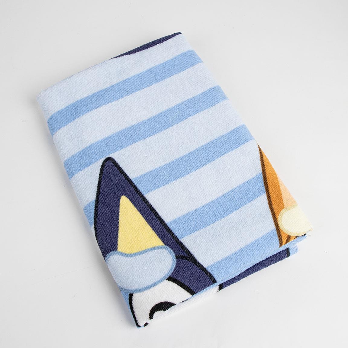 Toalha de Praia Microfibra Bluey