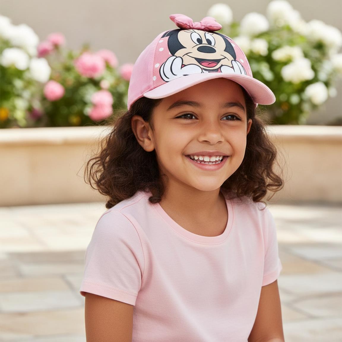 Boné com Aplicações Minnie Mouse