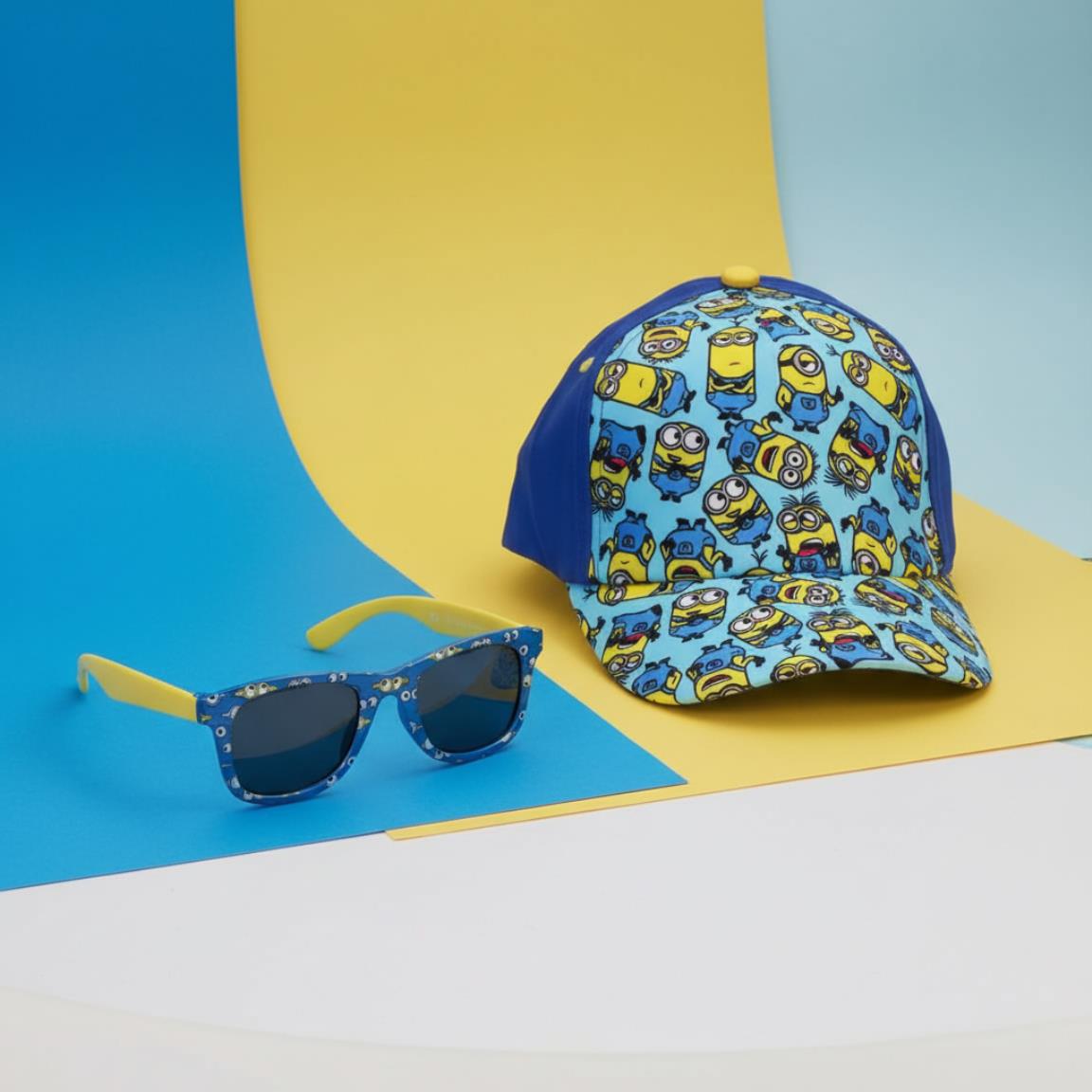 Conjunto Chapéu + Óculos de Sol Minions