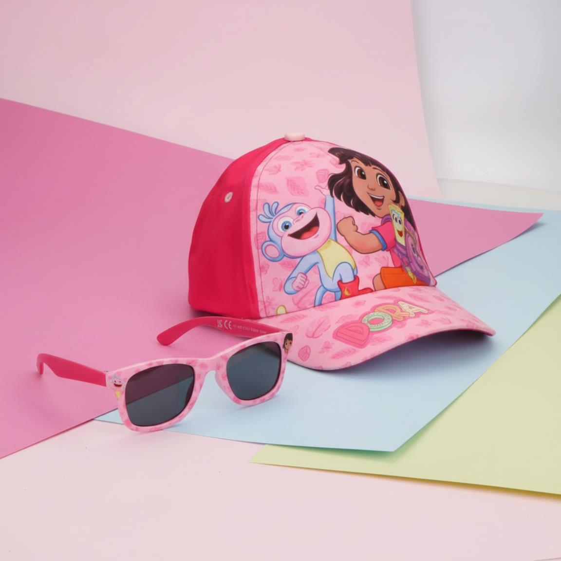 Conjunto Chapéu + Óculos de Sol Dora a Exploradora