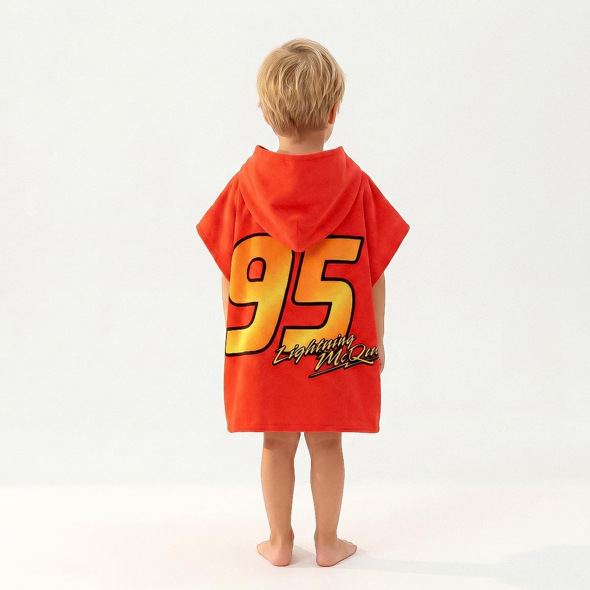Poncho de Praia Microfibra Cars Disney