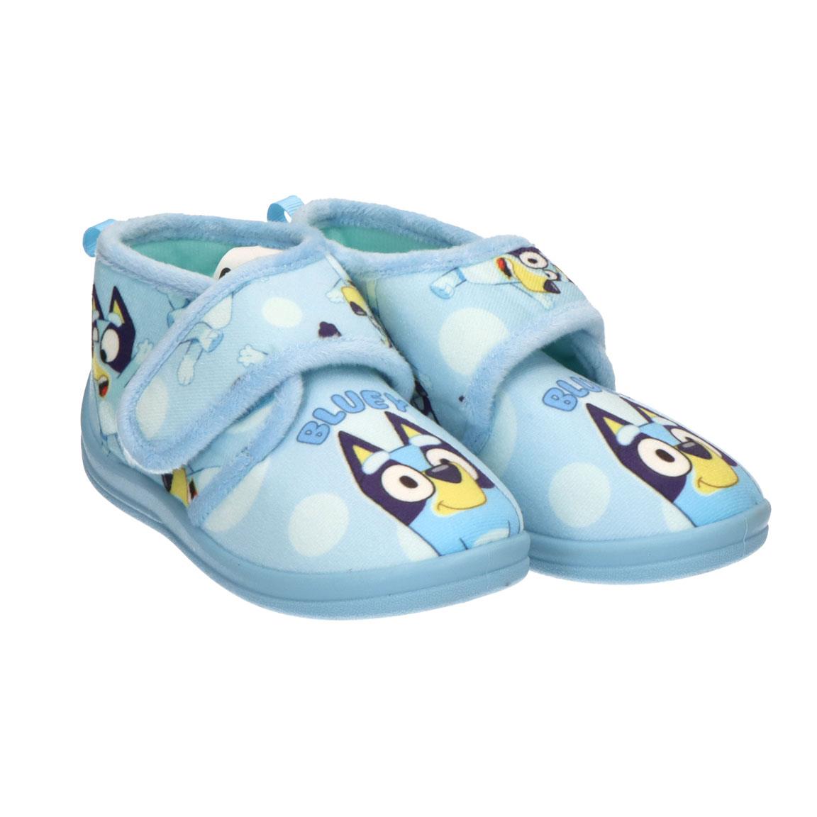 Pantufas Infantis Meia Bota Bluey e Bingo