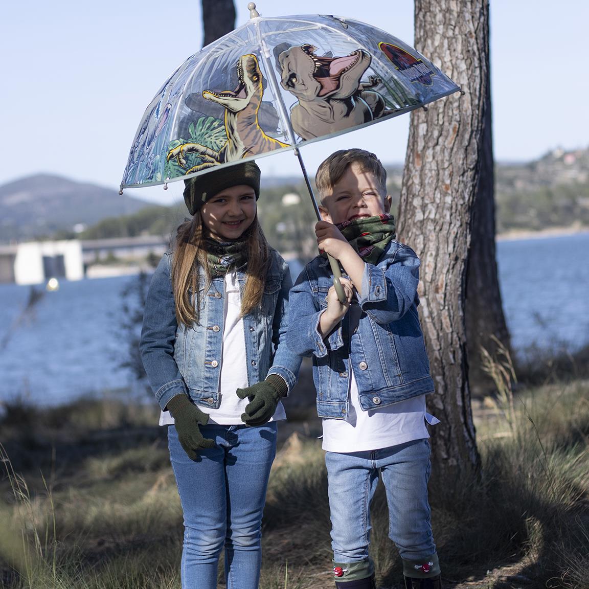 Guarda Chuva Jurassic Park Manual 46cm Fibra