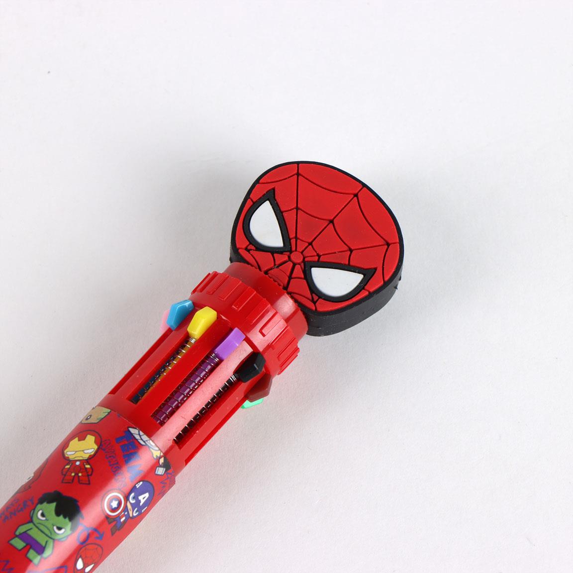 Canetas Avengers: Hulk, Spiderman e Capitão América