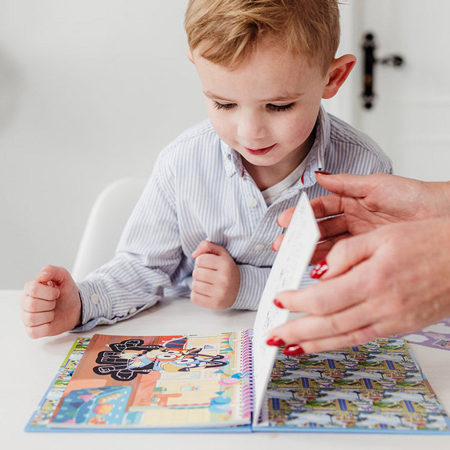 Bluey - Livro para Colorir e Raspar
