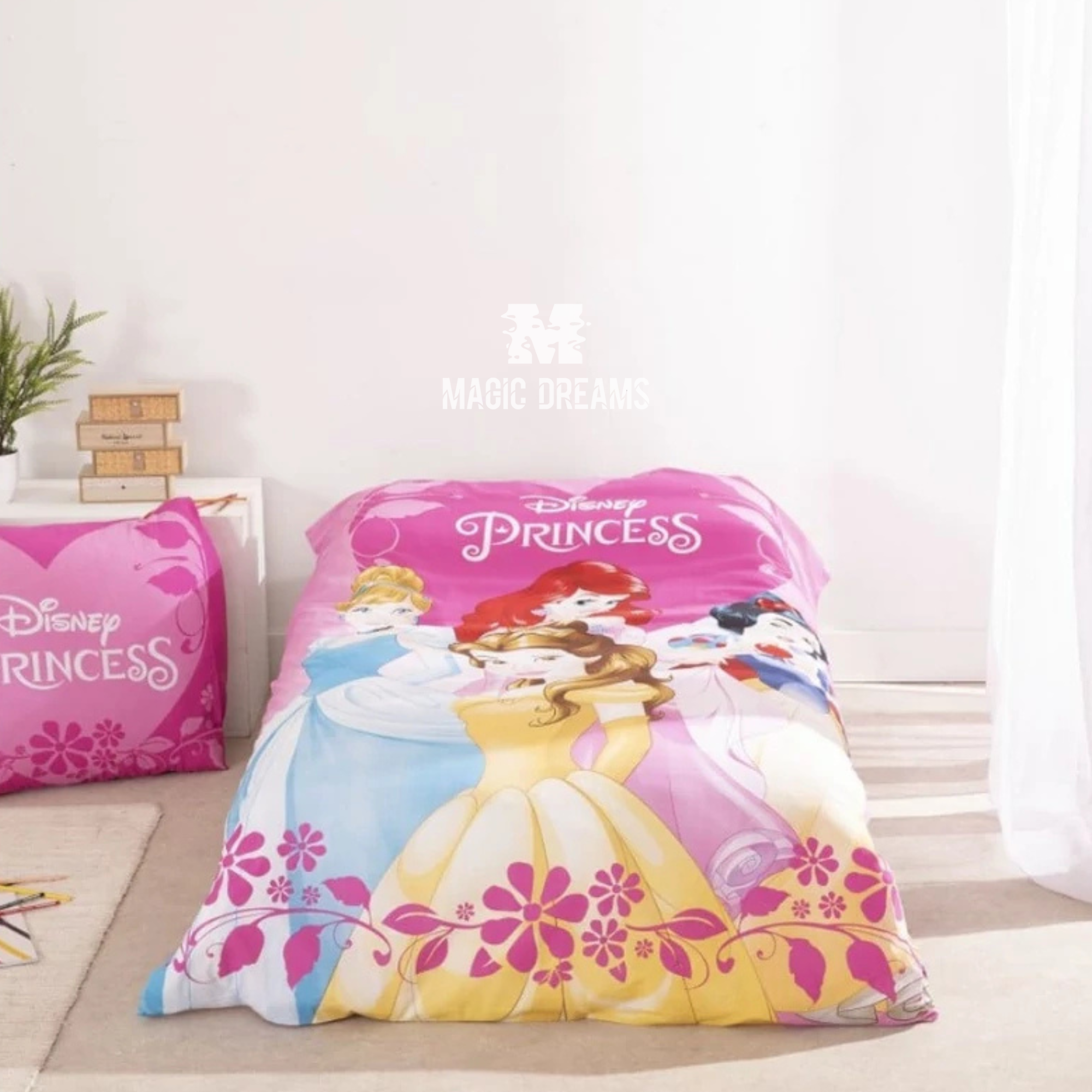 Capa de Edredão e Fronha Disney Princess Royal Dreams