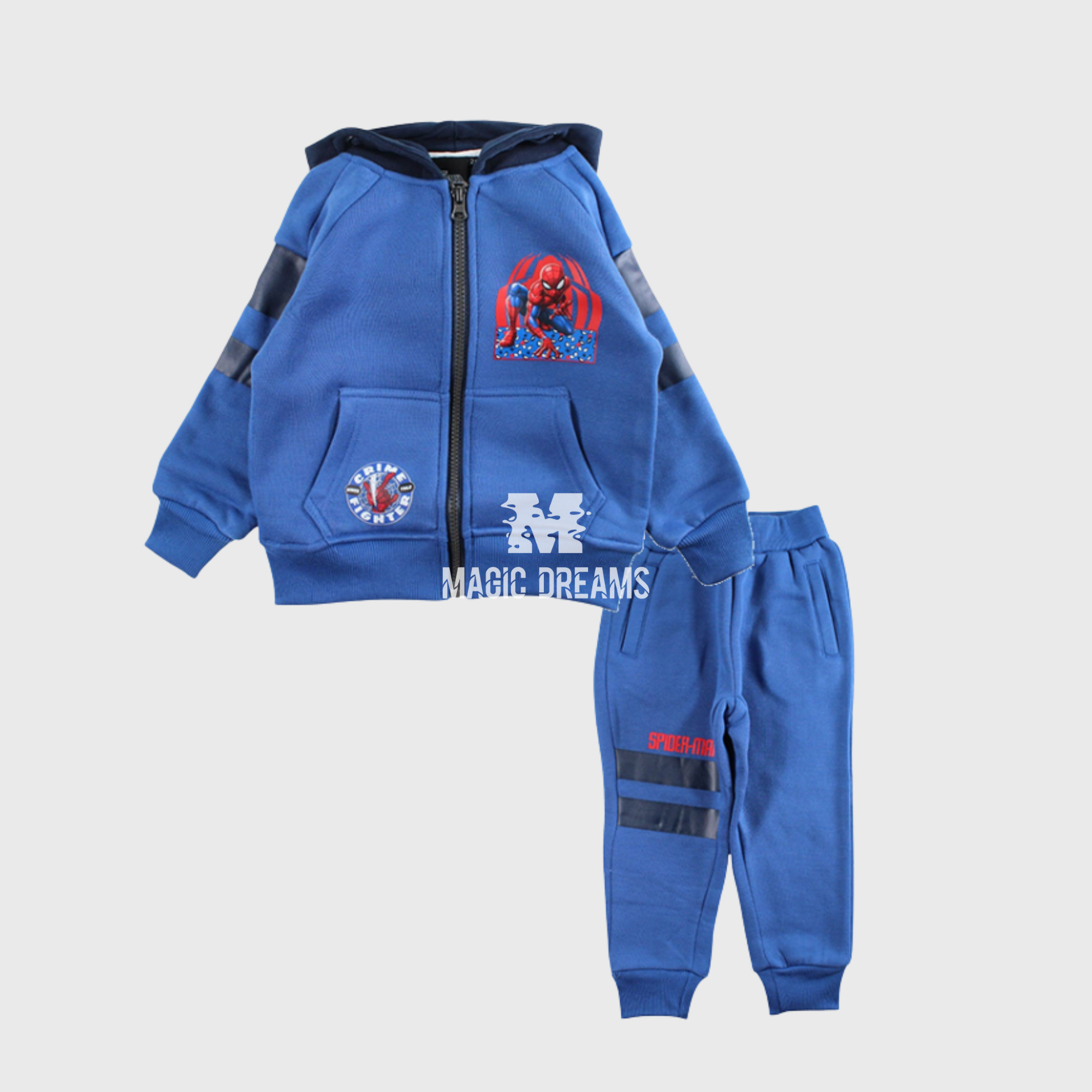 Fato de Treino com Calça e Sweat Spiderman 2-8A