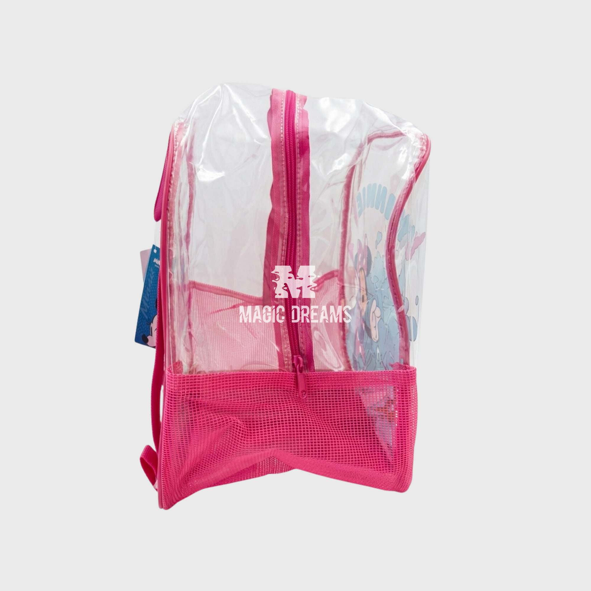 Mochila de Praia Transparente Anti-Areia Minnie Mouse 31cm