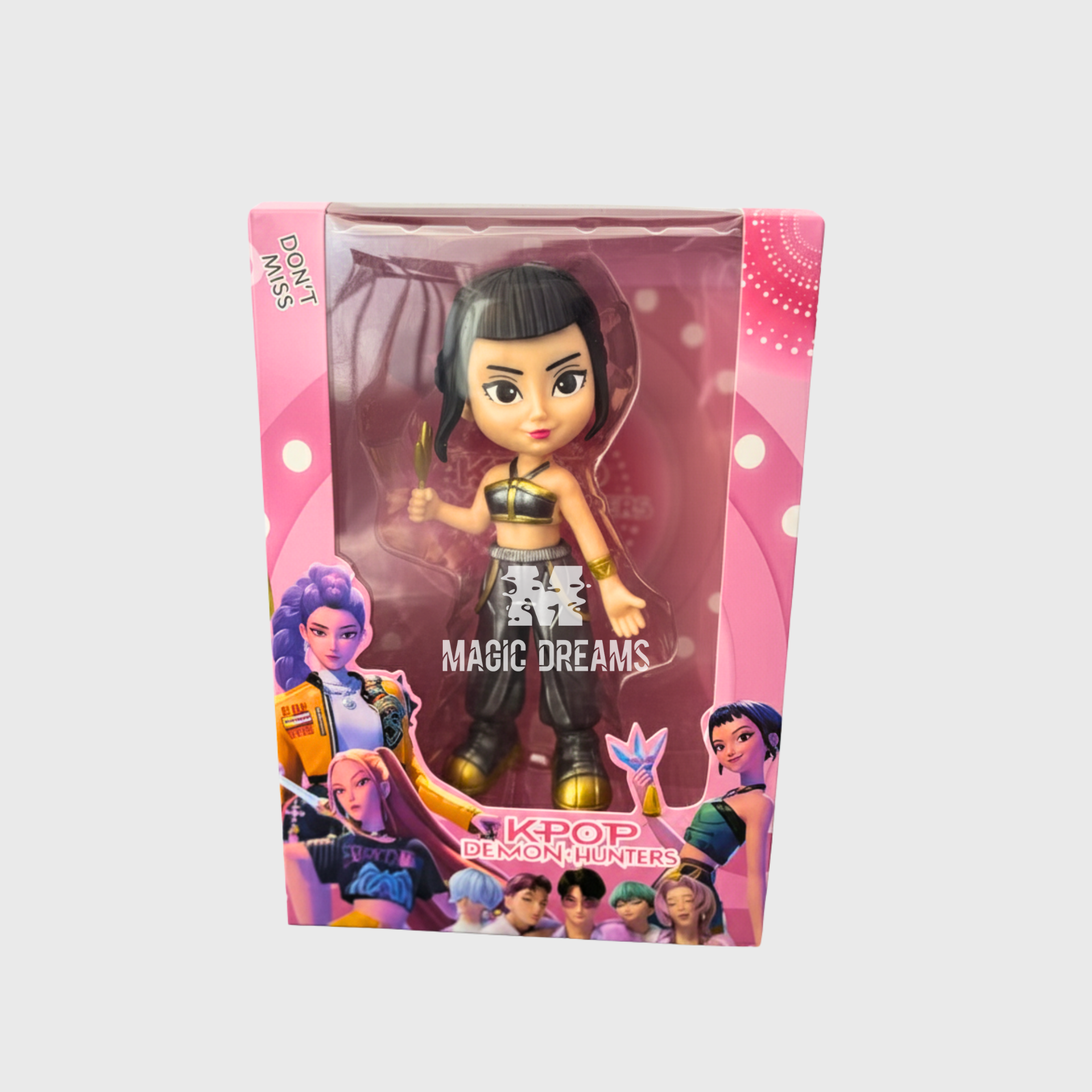 Bonecas Guerreiras K Pop Demon Hunters 19cm