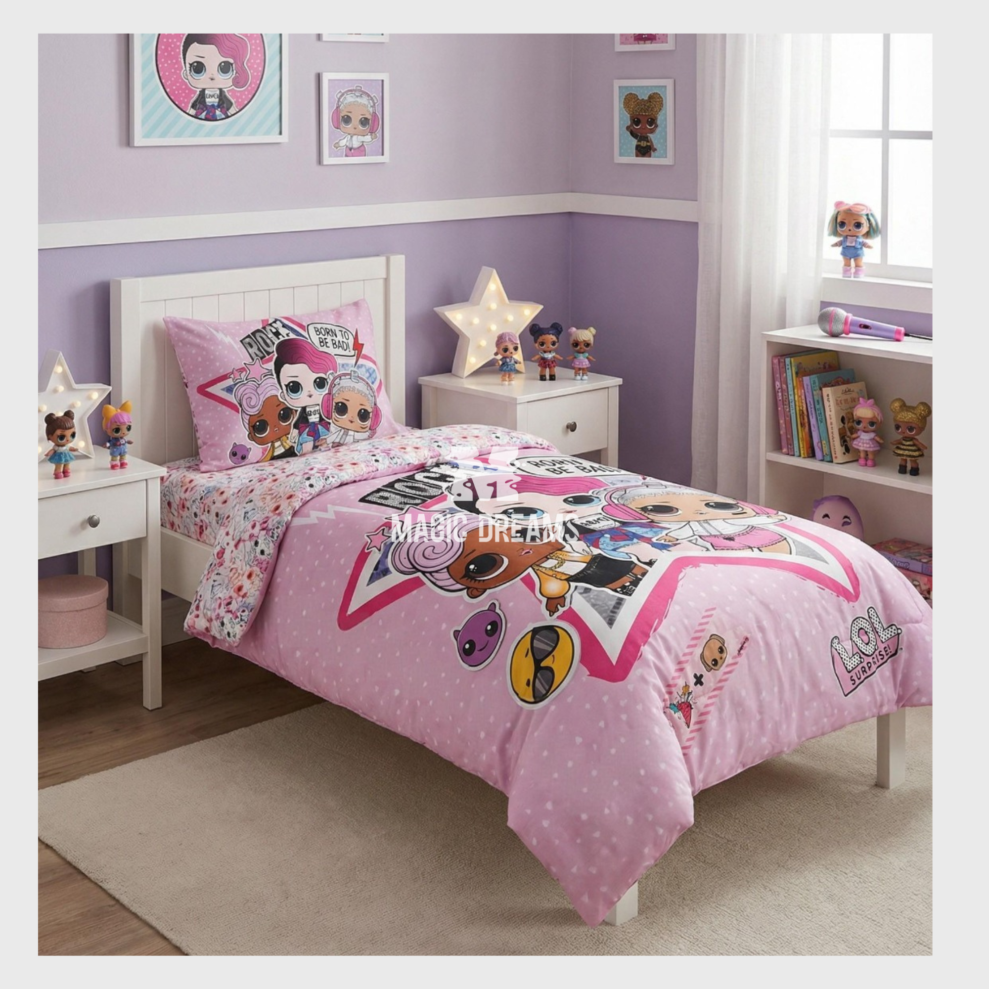 Edredão LOL Surprise 180x260cm