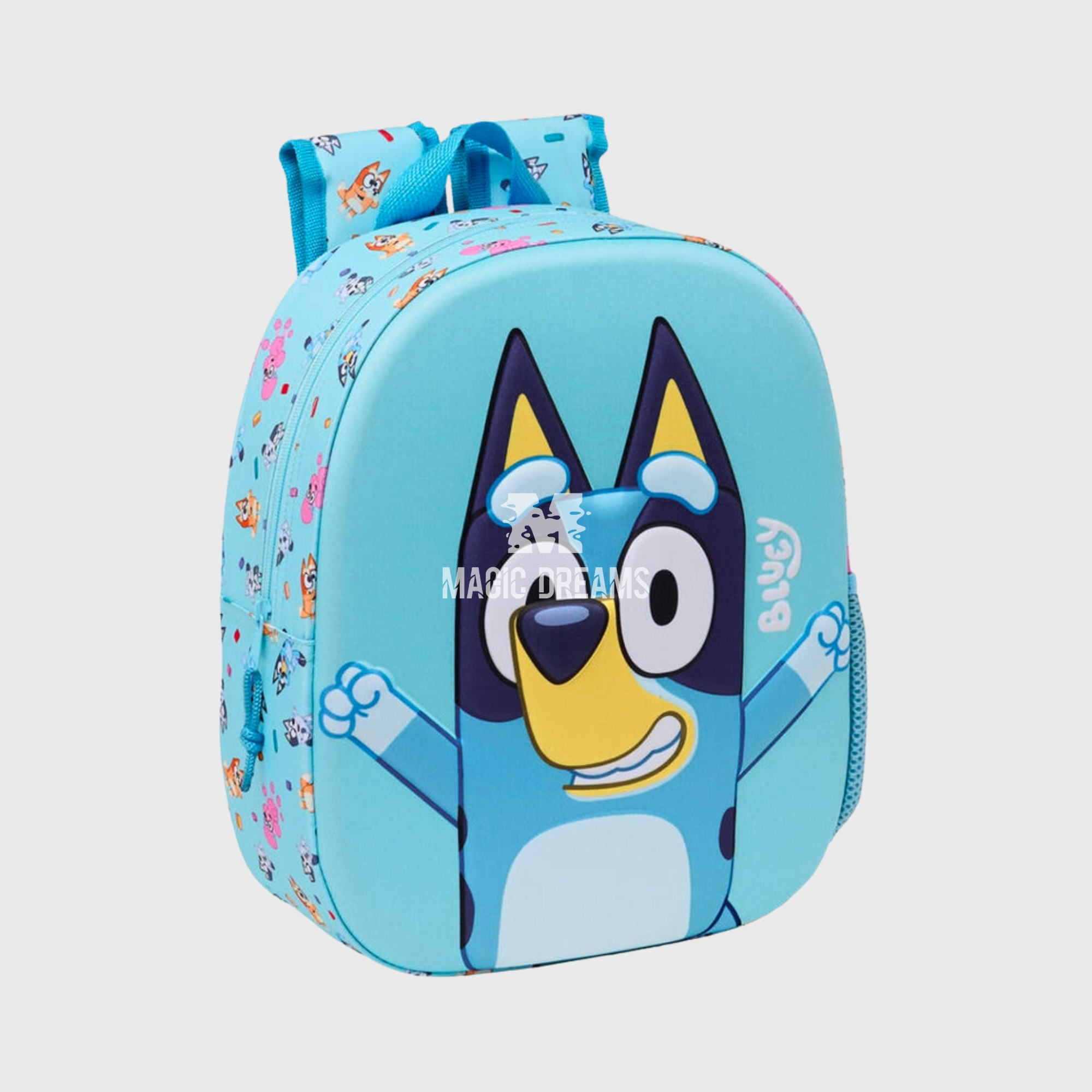 Mochila Pré-Escolar 3D Bluey 33cm