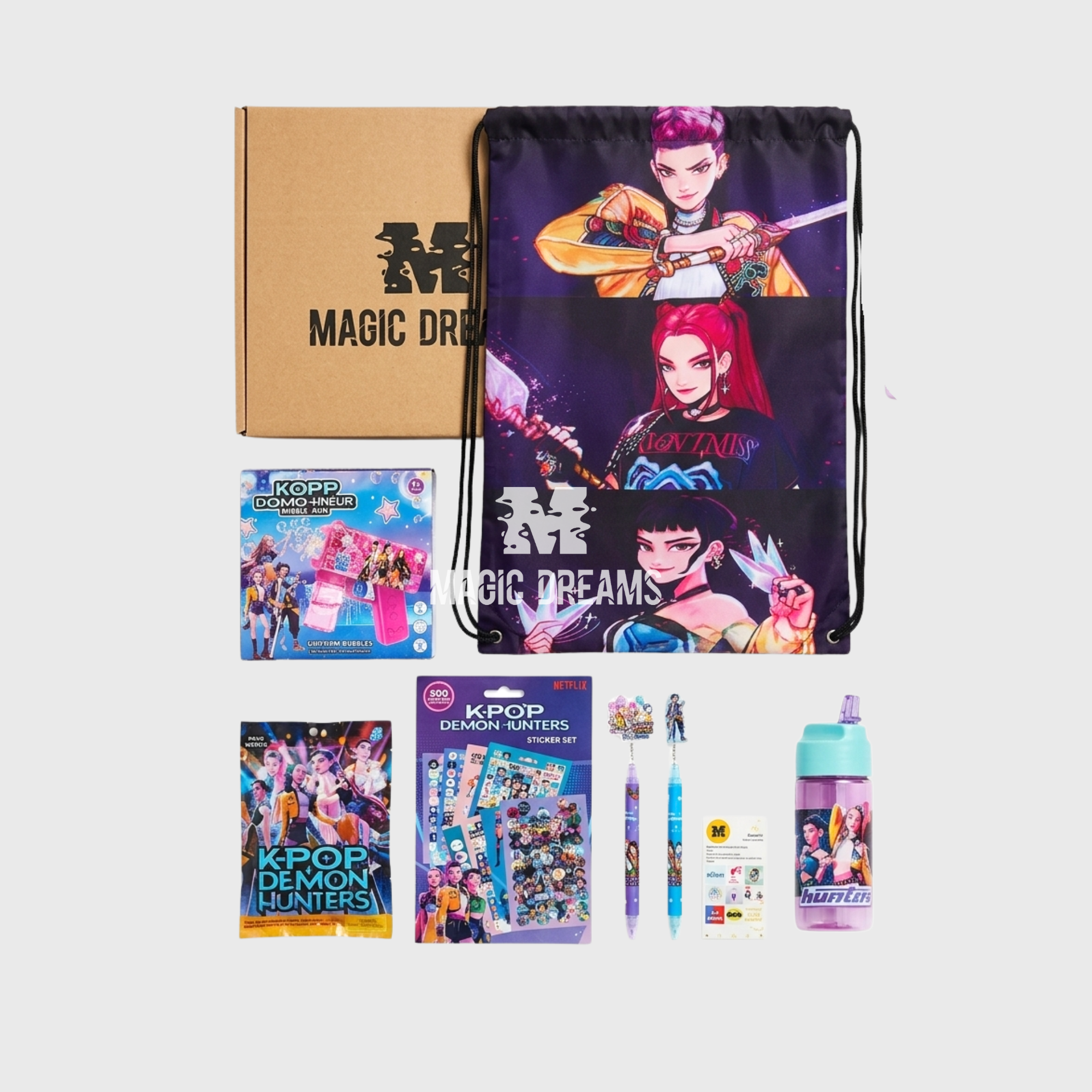 Magic Box Dia da Criança: Kit Especial K-Pop Demon Hunters