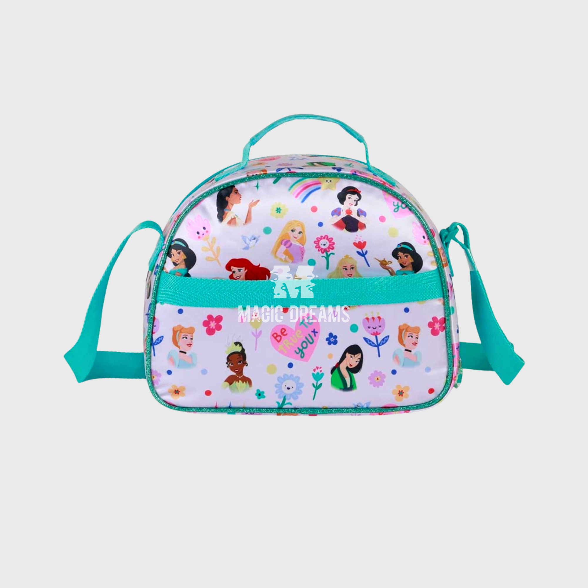 Lancheira Térmica 3D Rainbows Princesas Disney