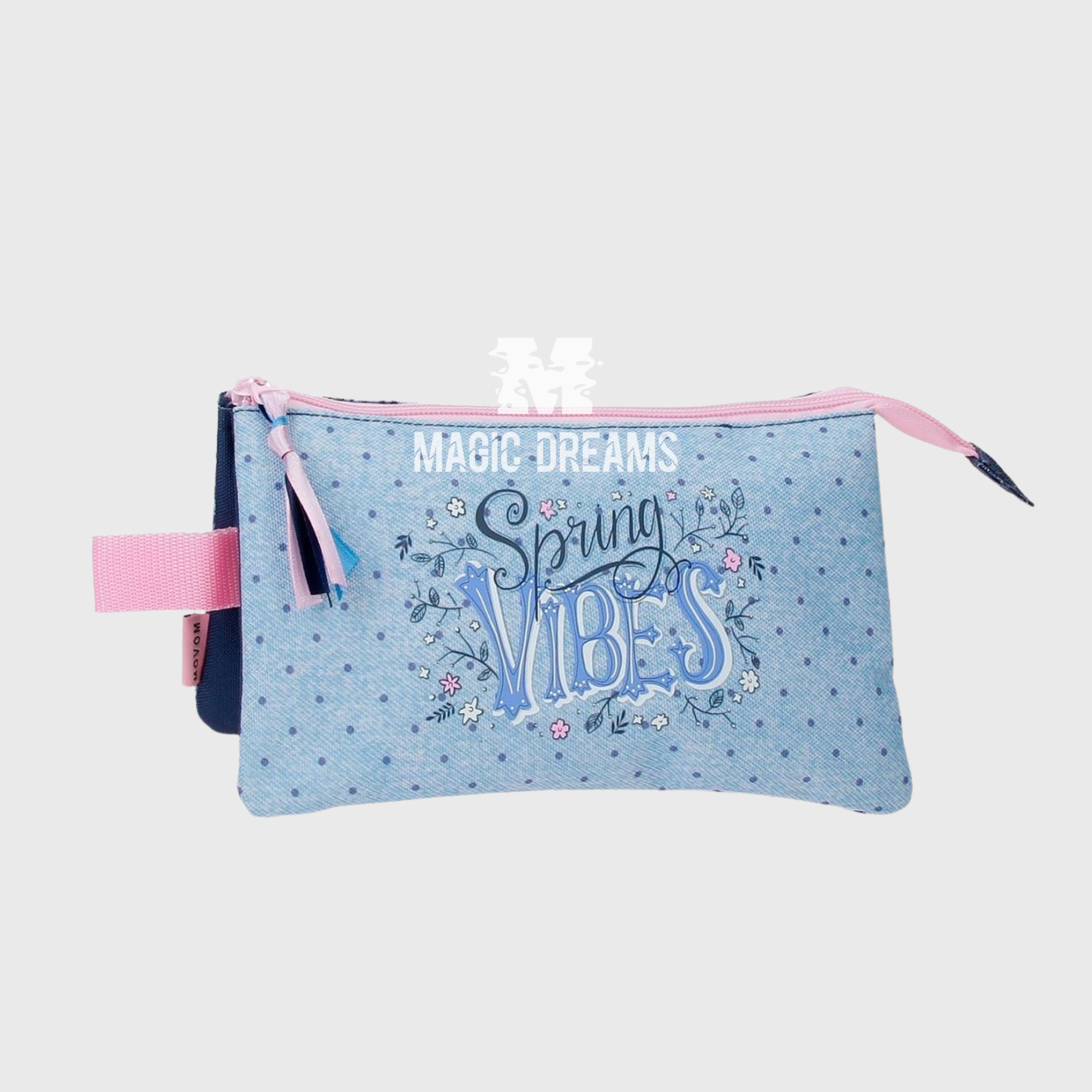 Estojo Triplo Spring Vibes Movom