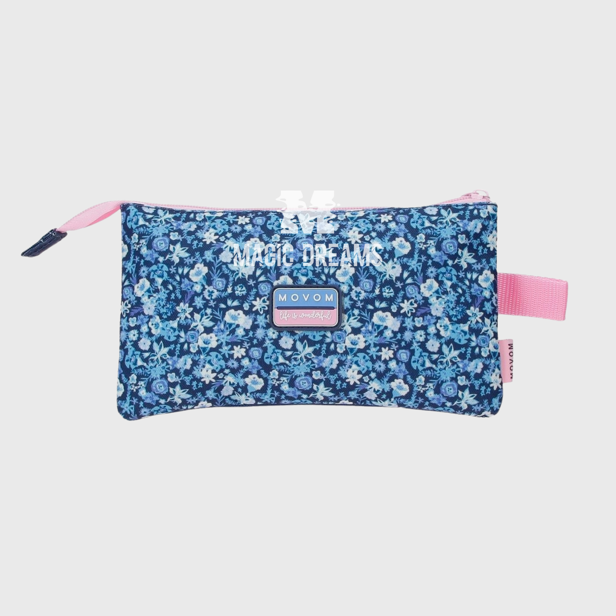 Estojo Triplo Spring Vibes Movom