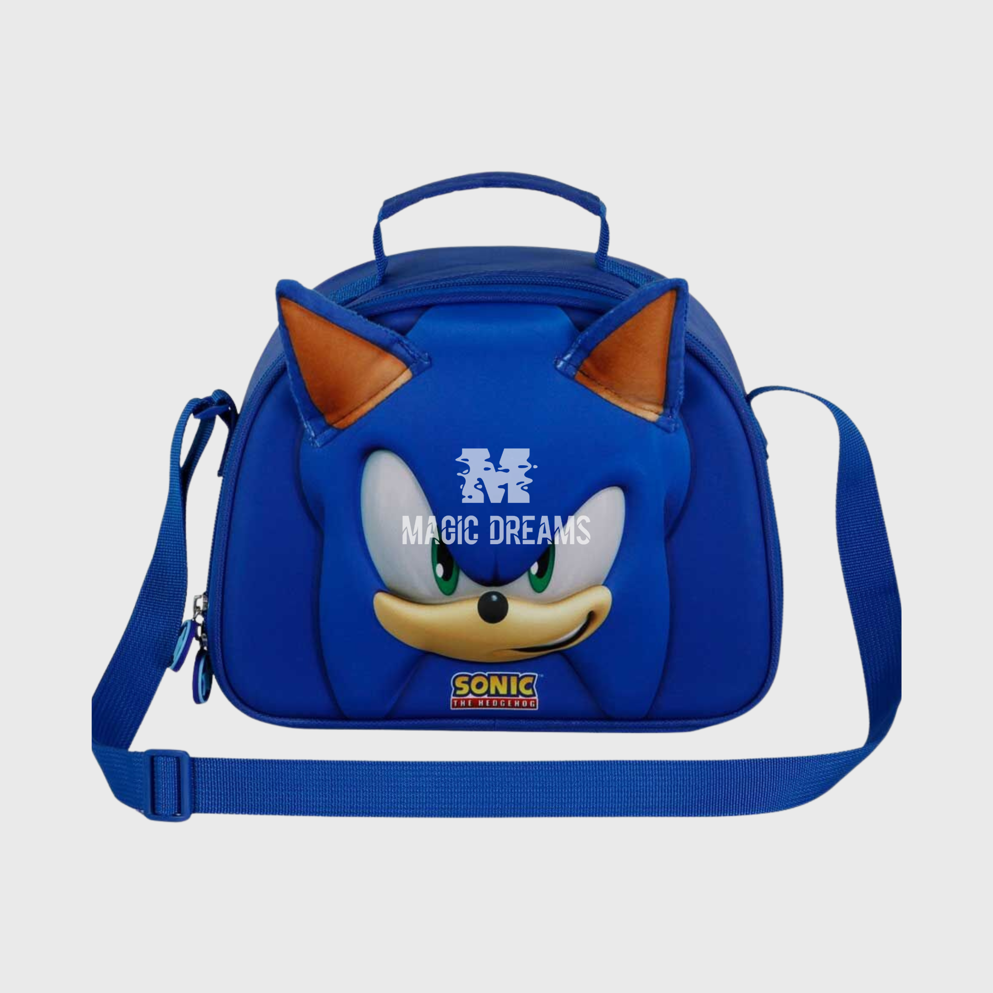 Lancheira Térmica 3D SEGA Face Sonic The Hedgehog