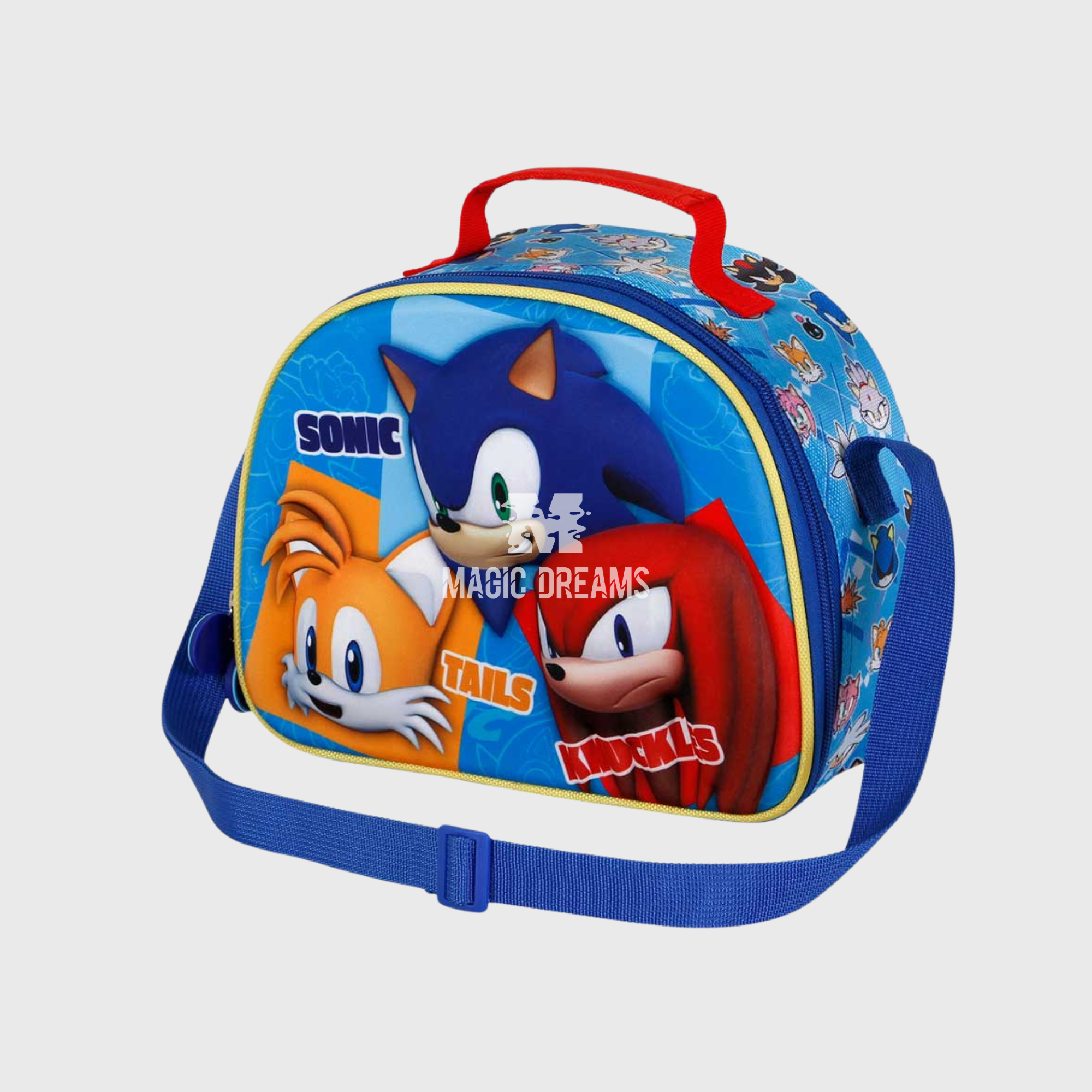 Lancheira Térmica 3D Trio Sonic The Hedgehog
