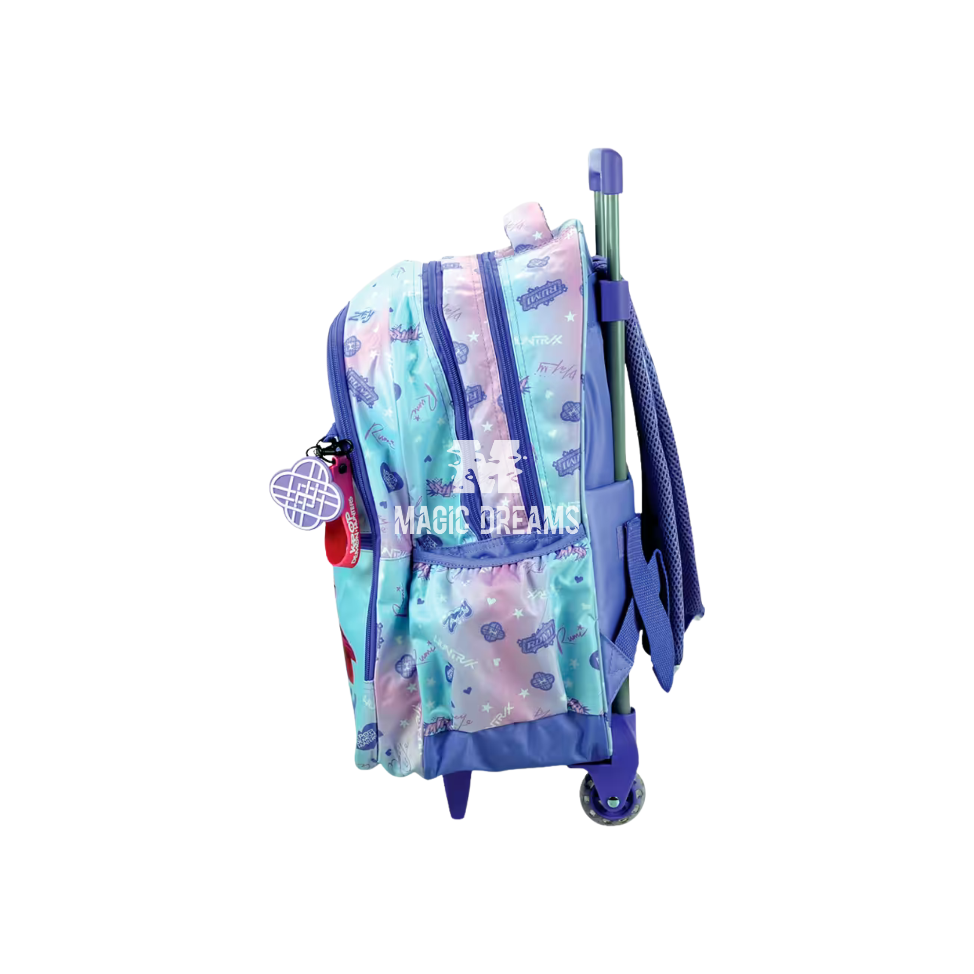 Mochila Escolar Trolley K-Pop Demon Hunters 46cm