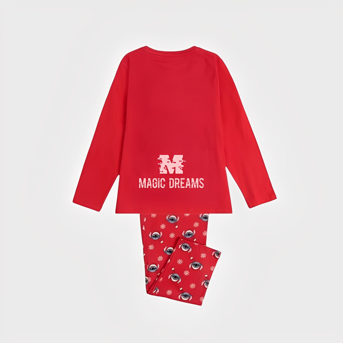 Pijama Menina Disney Stitch Natal
