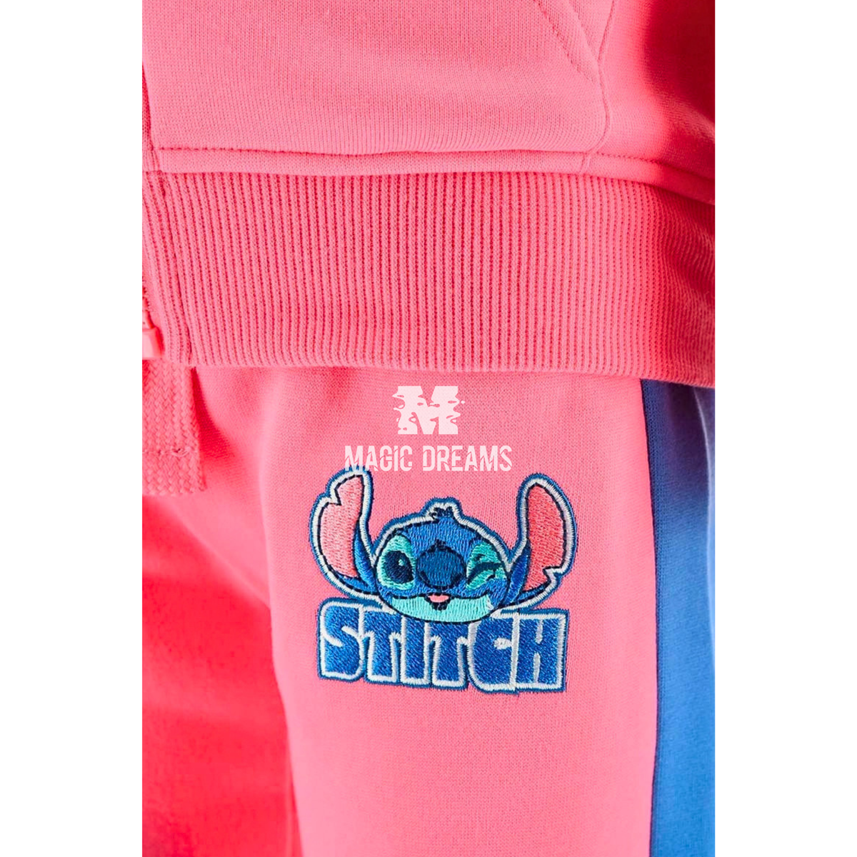 Fato de Treino com Calça e Casaco Com Capuz Lilo & Stitch 3-8 anos
