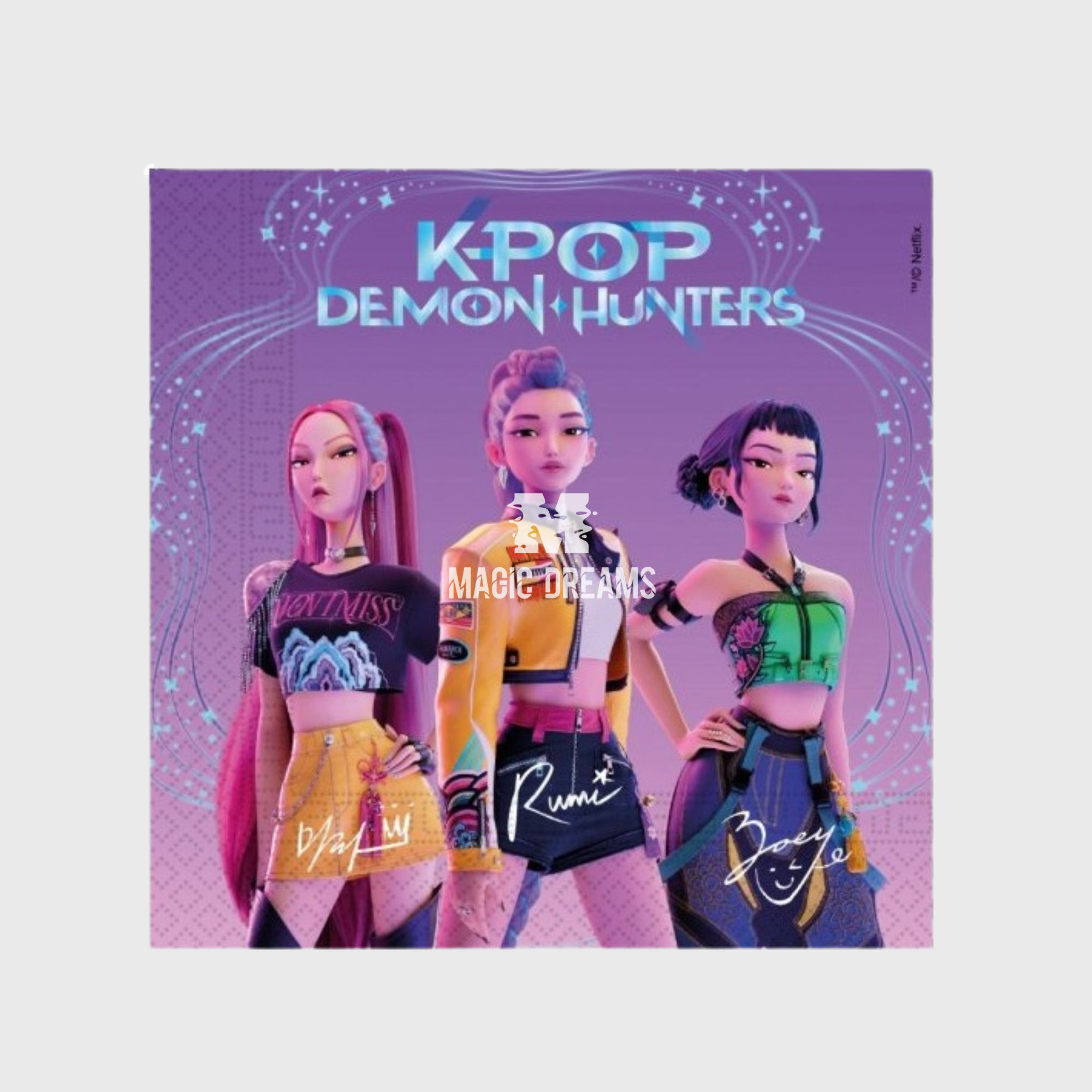 Guardanapos K-Pop Demon Hunters 20un