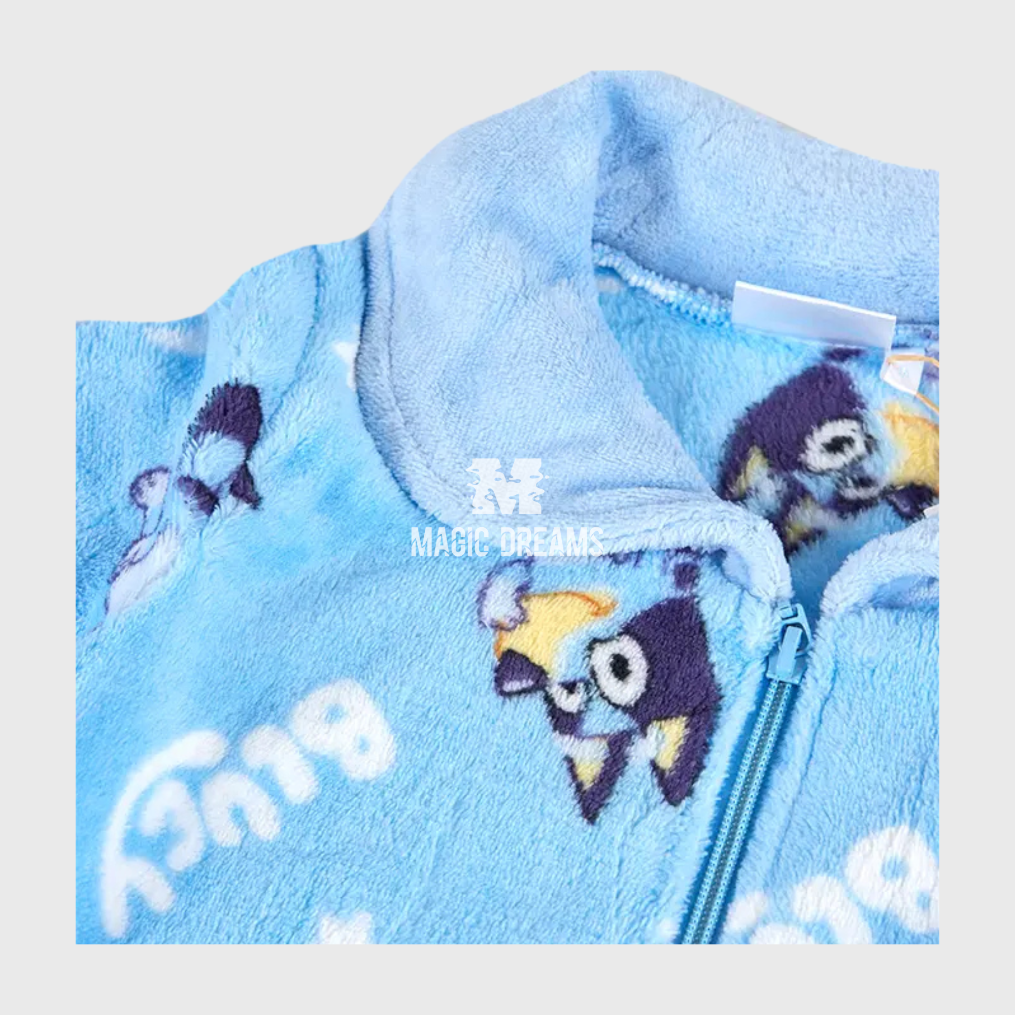 Robe Estampado Coralina Menino Bluey