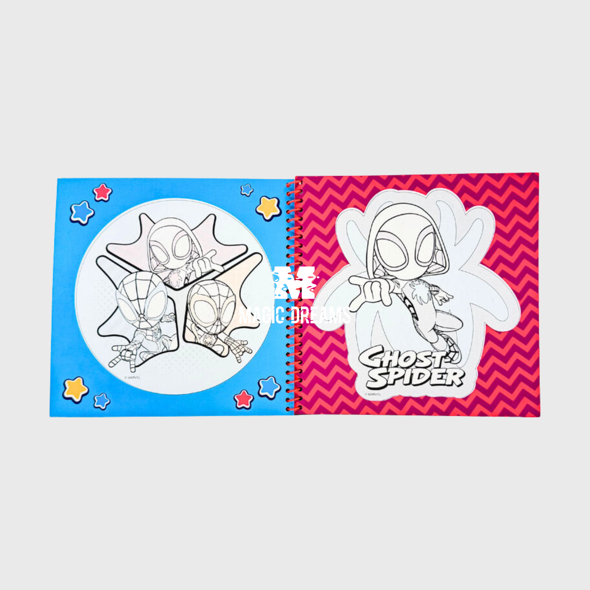 Livro Mágico de Pintura com Água Spiderman