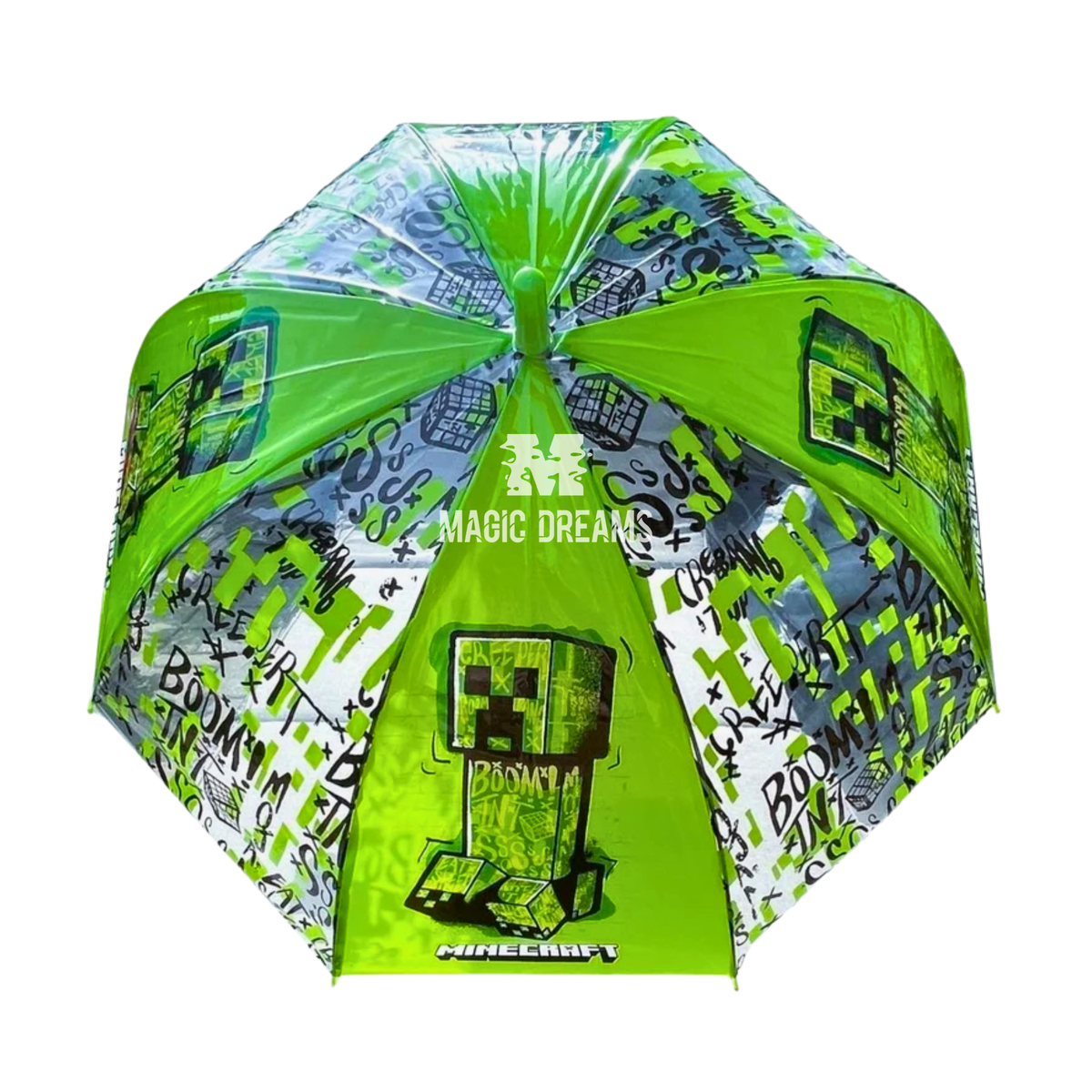 Guarda-Chuva Transparente Tnt Minecraft