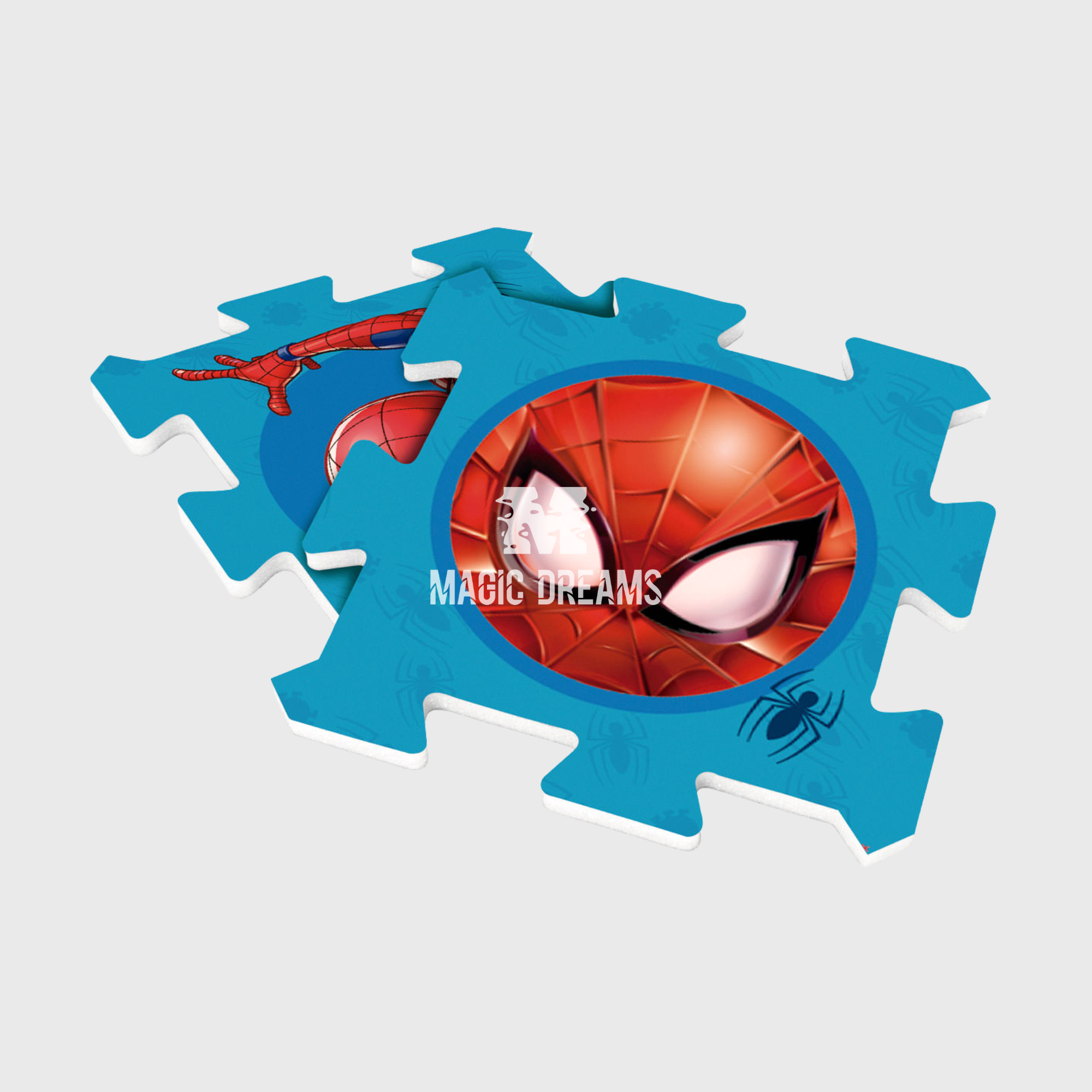Tapete de Espuma Encaixe 8 Peças Spiderman 118,5x61,5cm