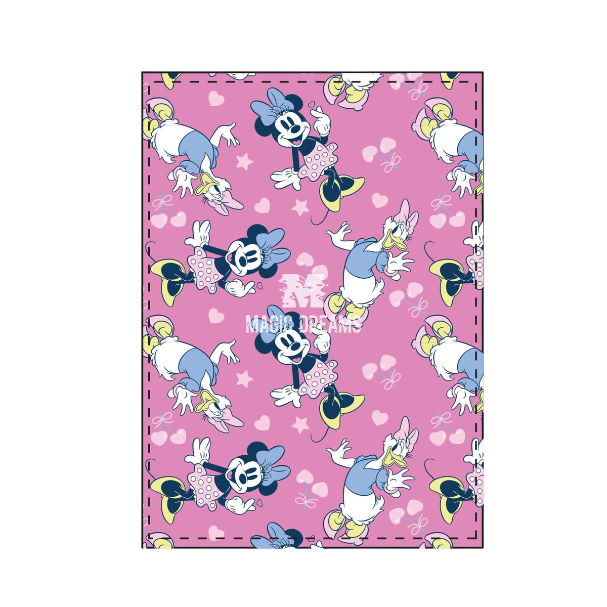 Manta Coralina 100x140cm Minnie Mouse