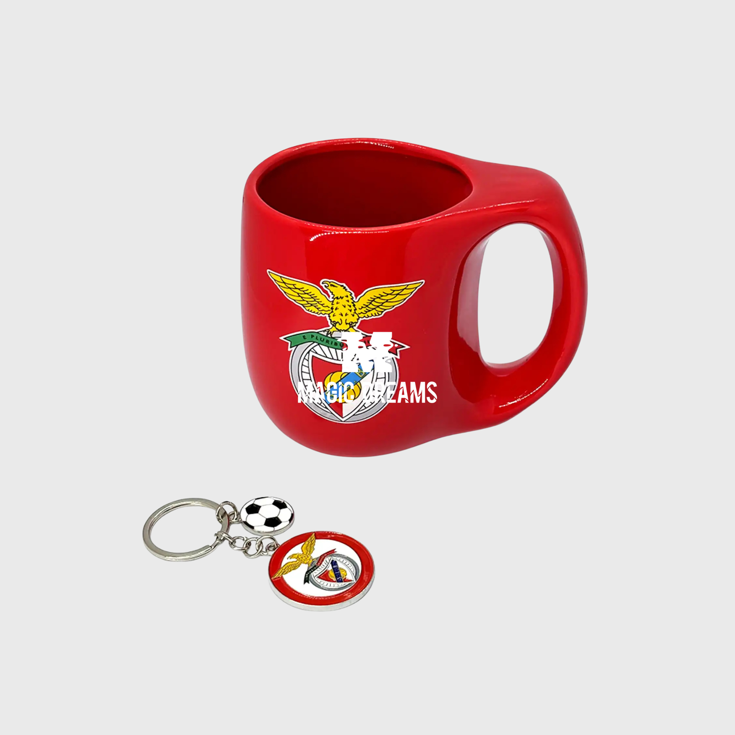 Conjunto Caneca + Porta-Chaves SL Benfica