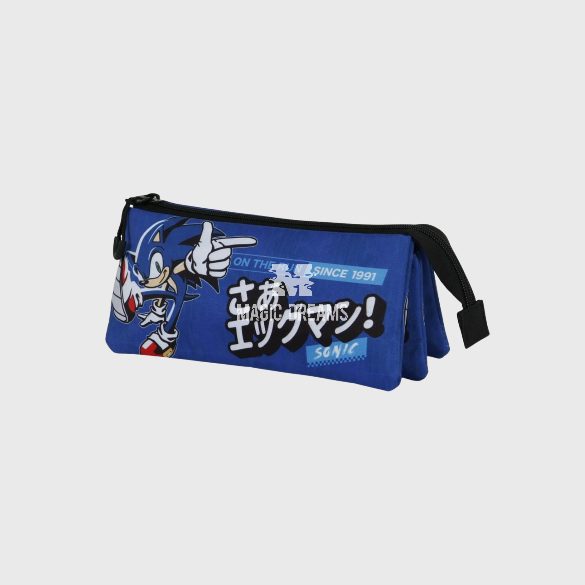 Estojo Triplo Sega On The Run Sonic