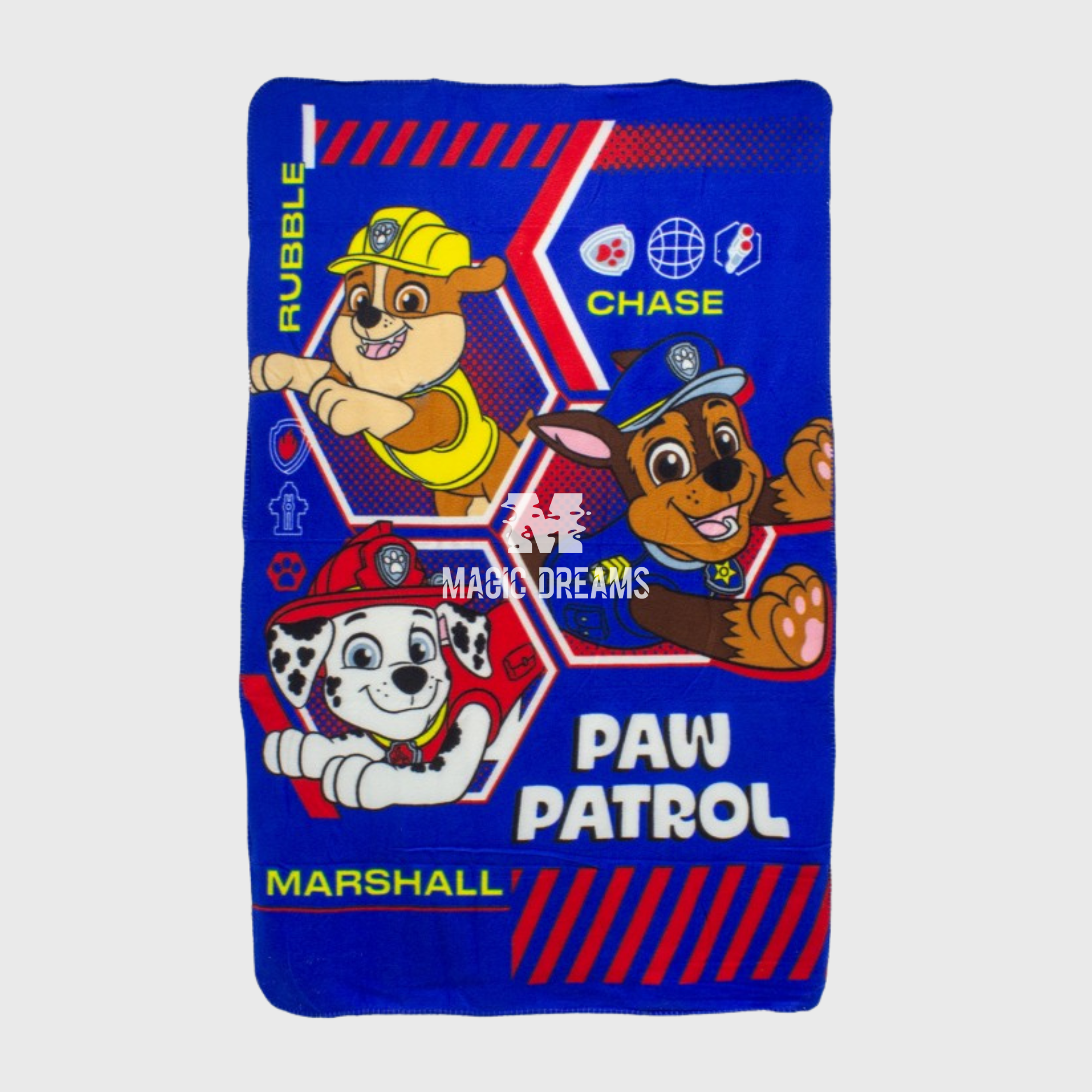 Manta Polar Patrulha Pata 100x150cm