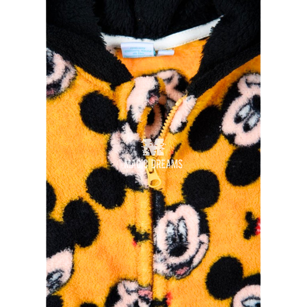 Pijama Macacão Disney Baby Mickey Mouse em Coralina para Bebé