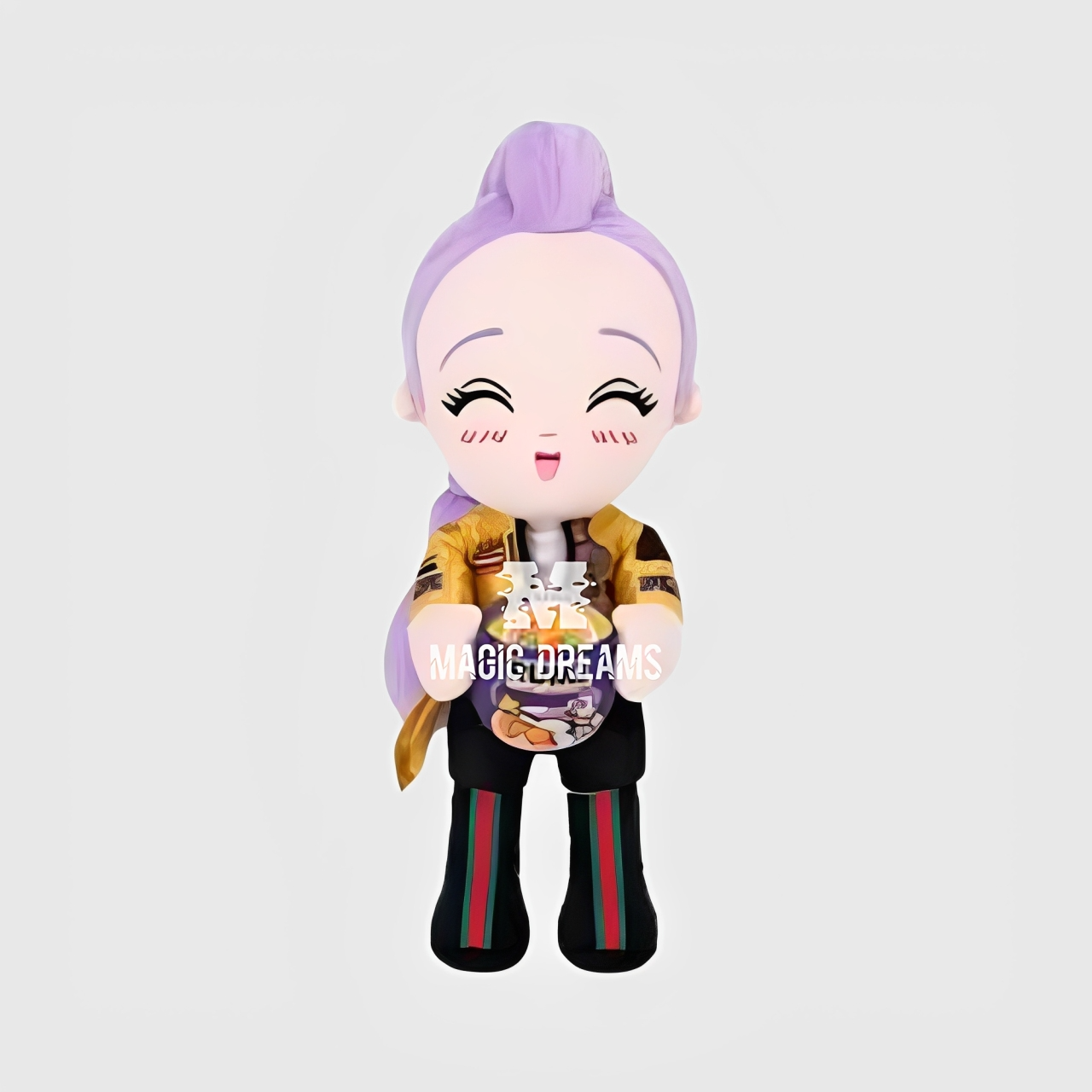 Peluche Rumi K-Pop Demon Hunters Oficial Netflix 30cm