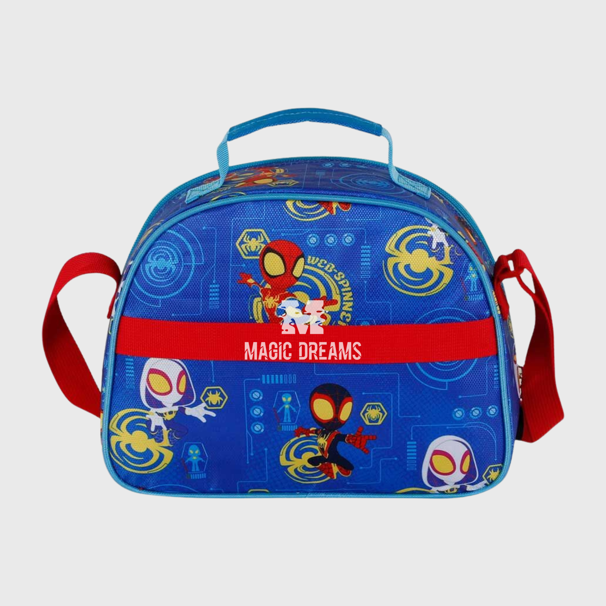 Lancheira Térmica 3D Spinners Spidey Homem Aranha Marvel