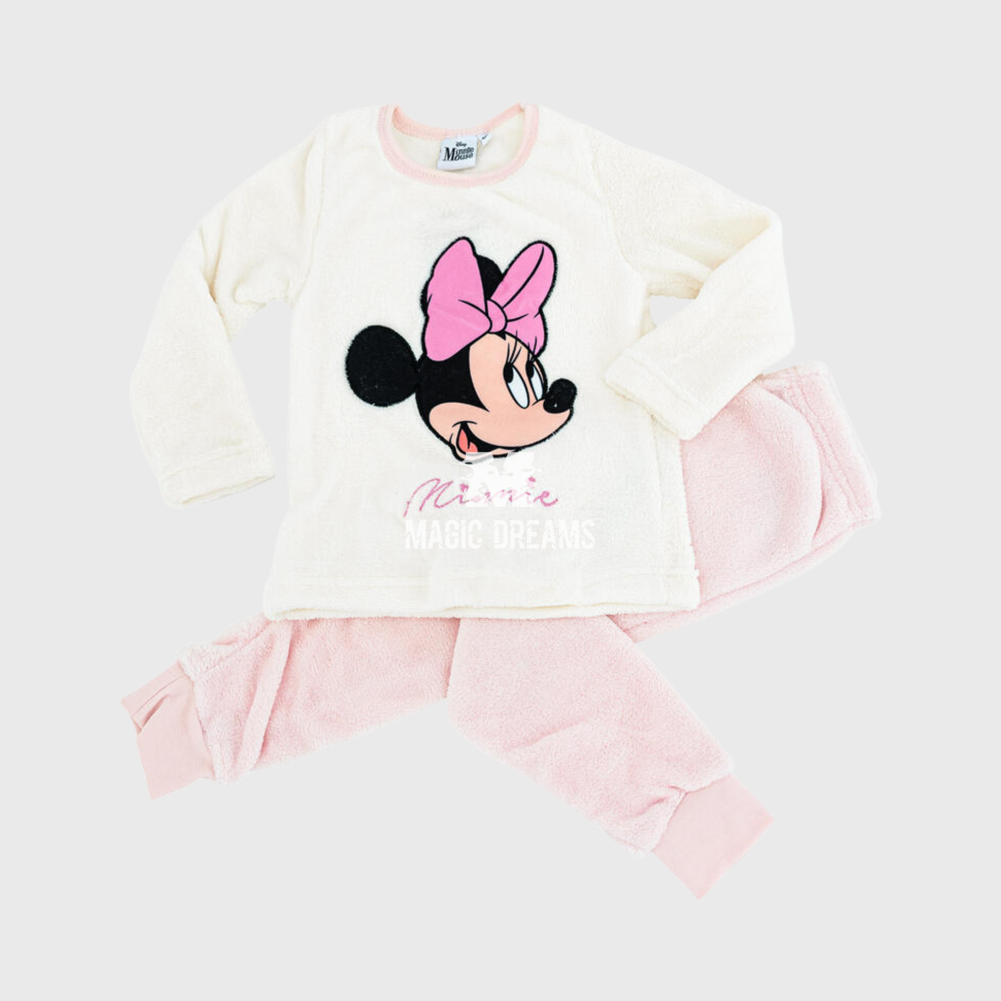 Pijama Coralina Minnie Mouse 3-8 anos