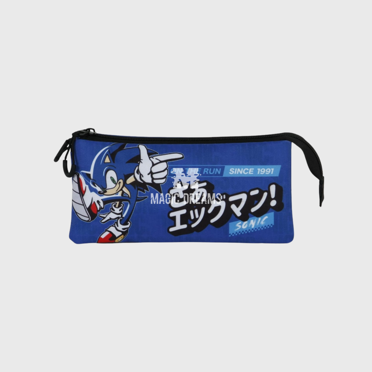 Estojo Triplo Sega On The Run Sonic