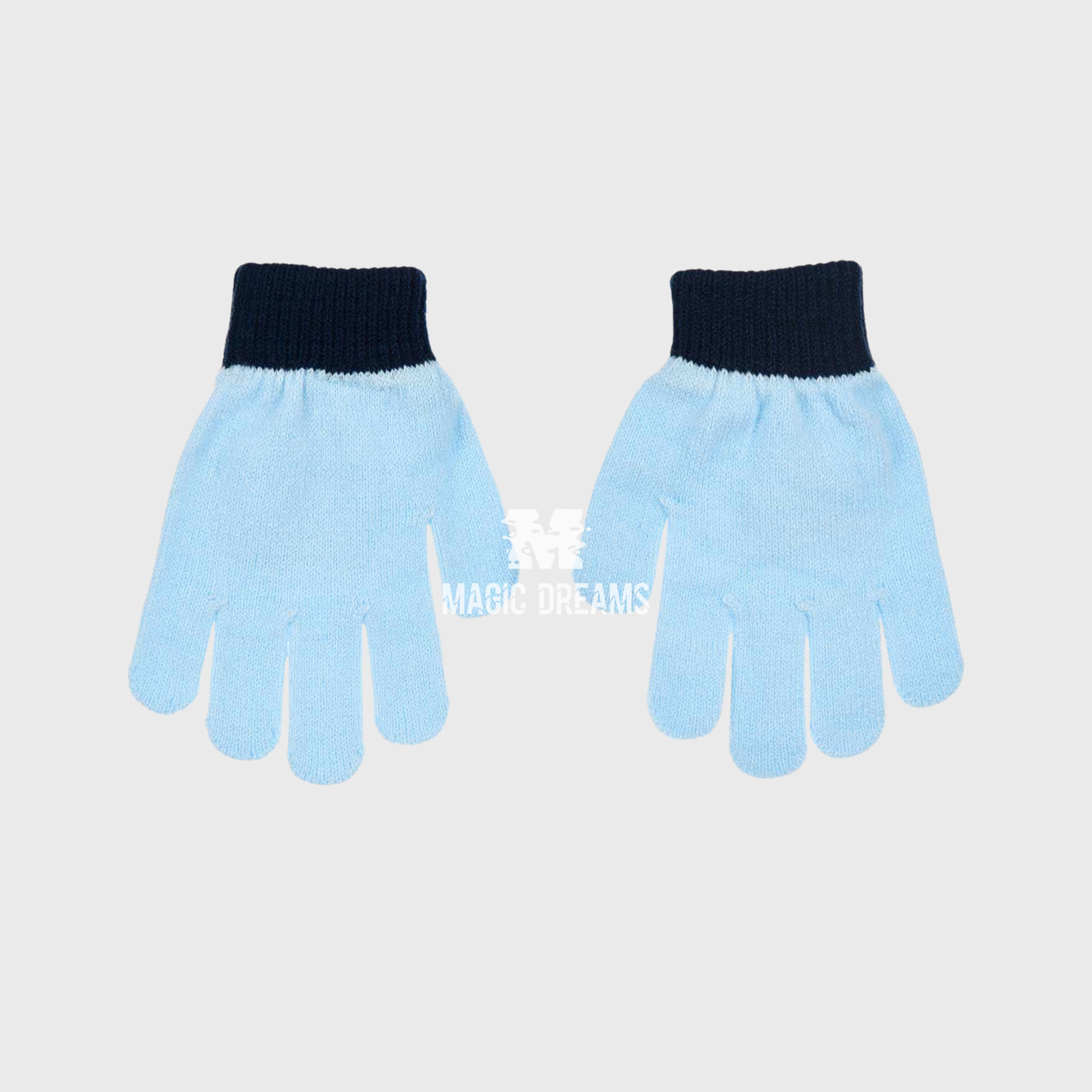 Luvas Bluey Azul Claro