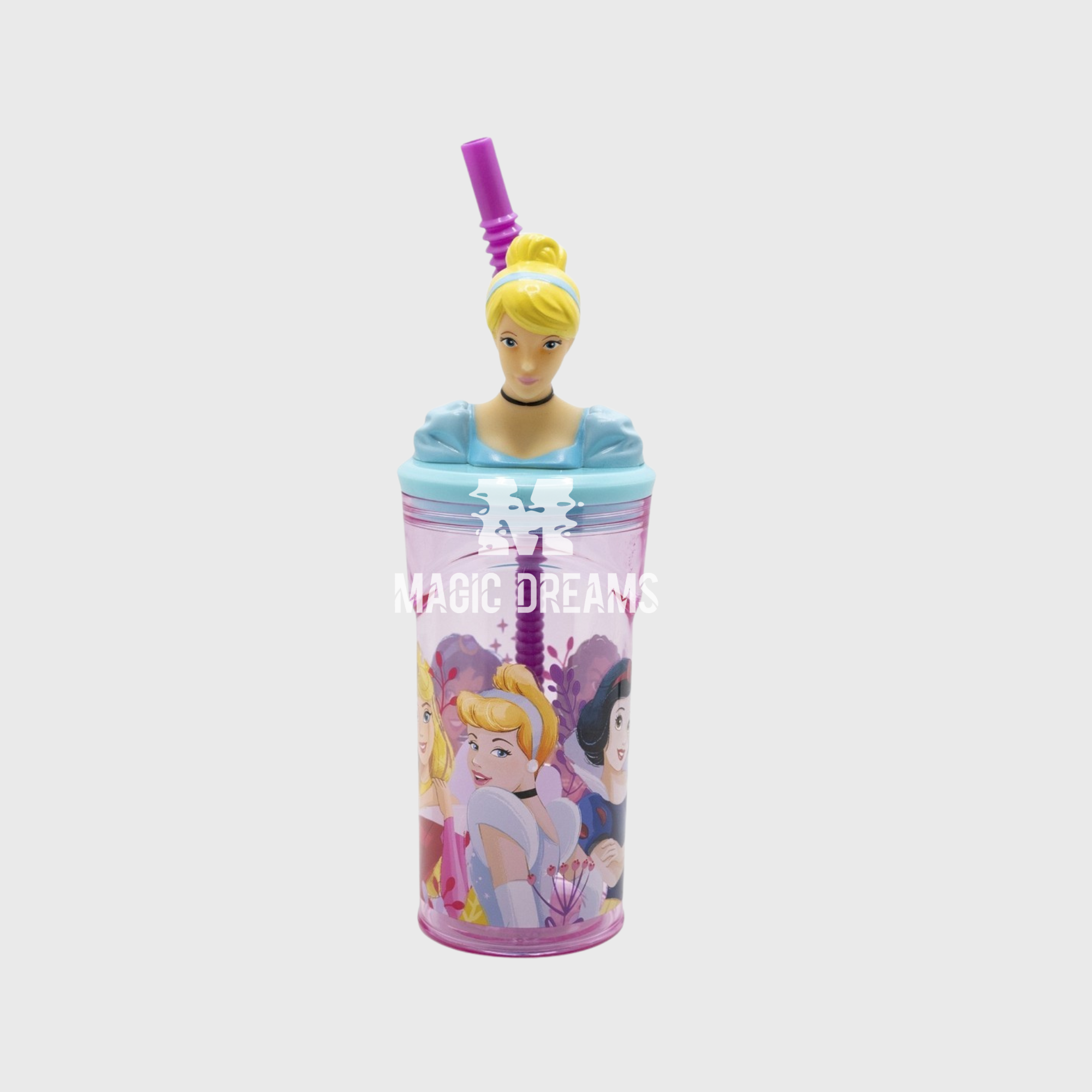Copo Figurinha 3D Disney Princesas 360 ml 4+
