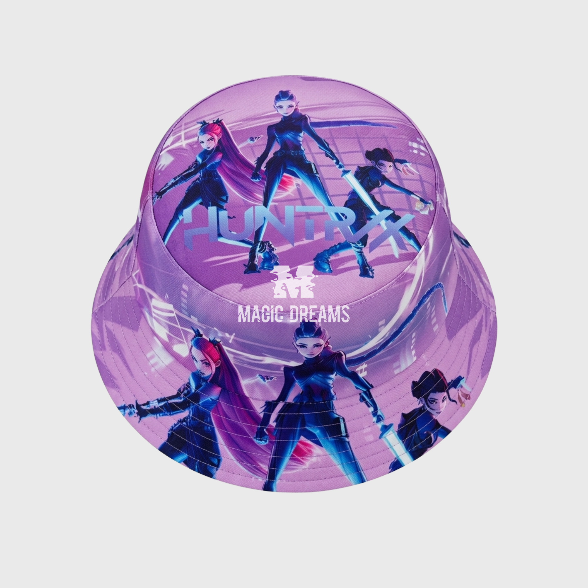 Panamá Huntrix K-Pop Demon Hunters Lilás