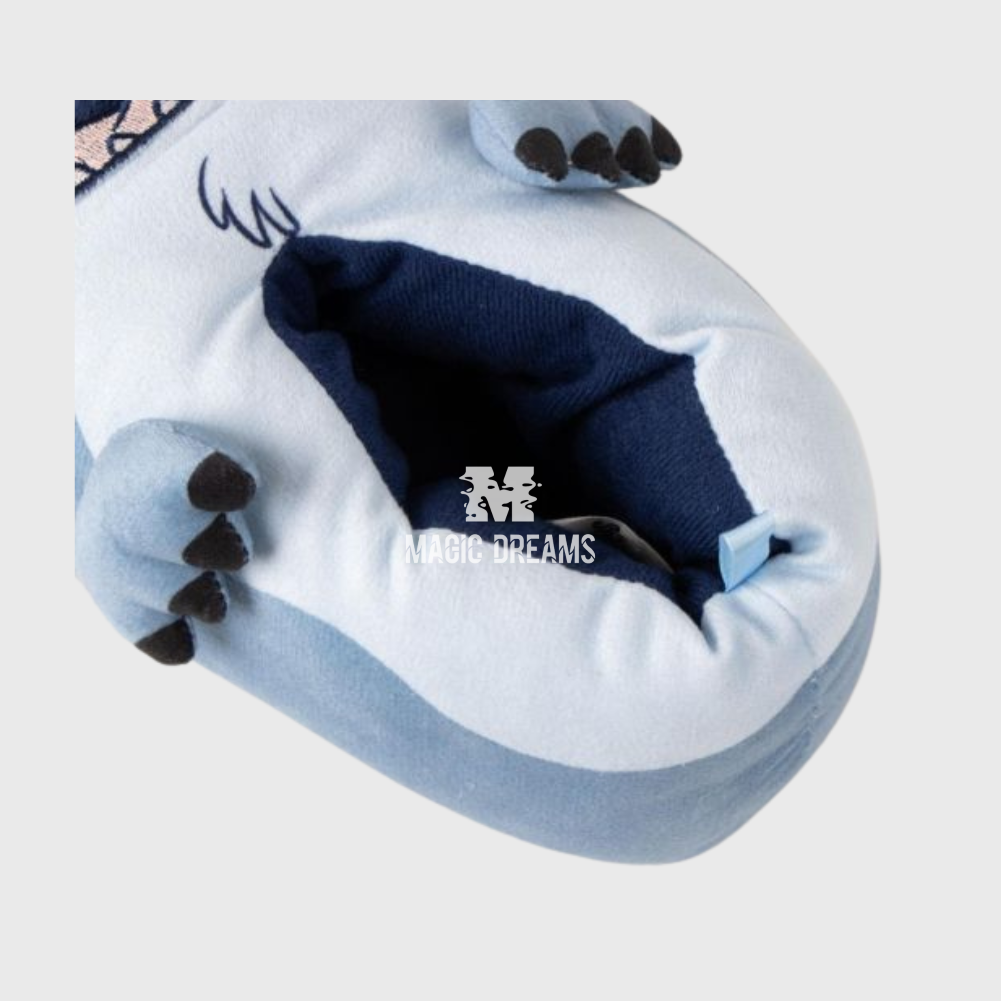 Pantufas de Casa Stitch Disney com Aplicações 3D