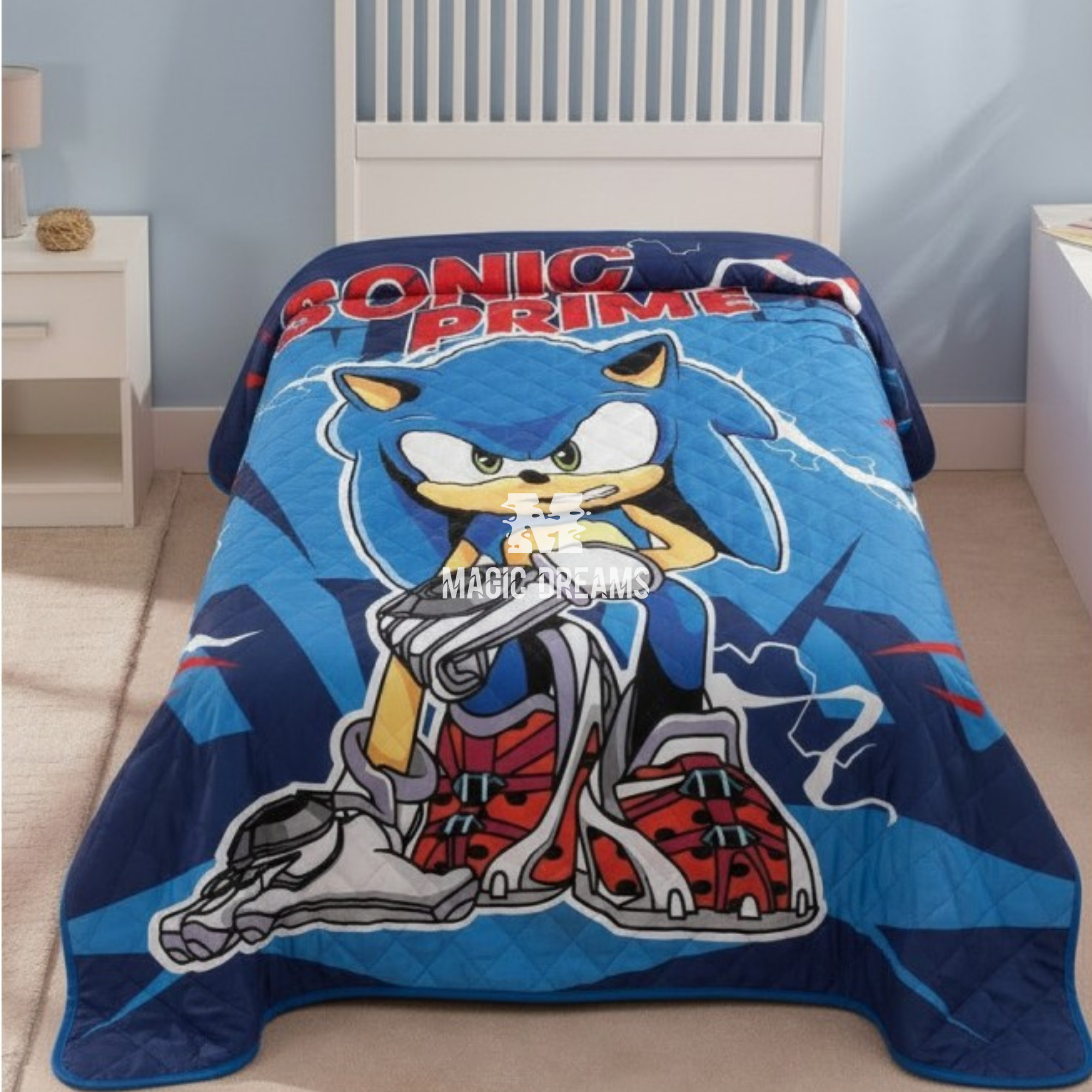 Colcha Infantil Sonic 150x250cm