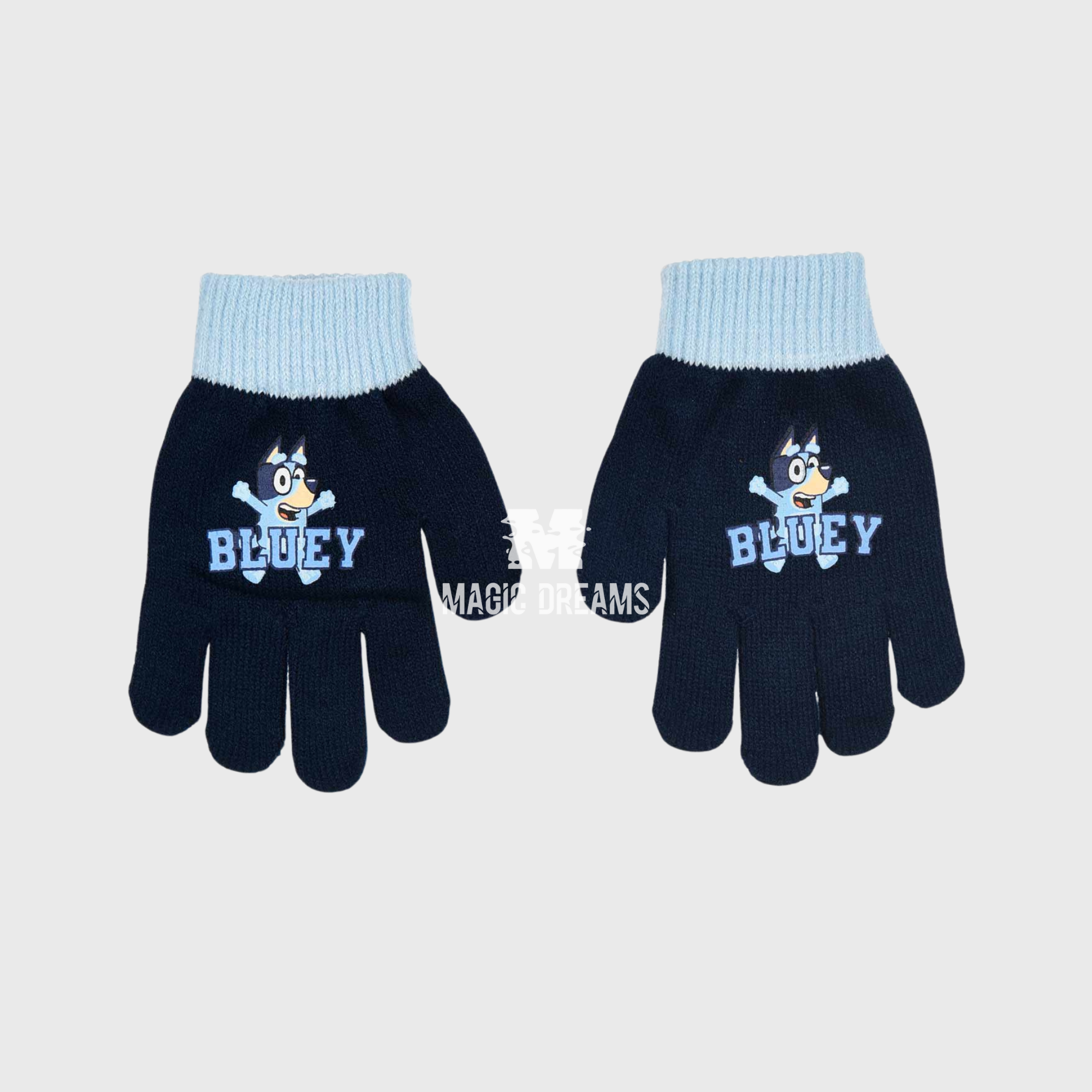 Luvas Bluey Azul Escuro