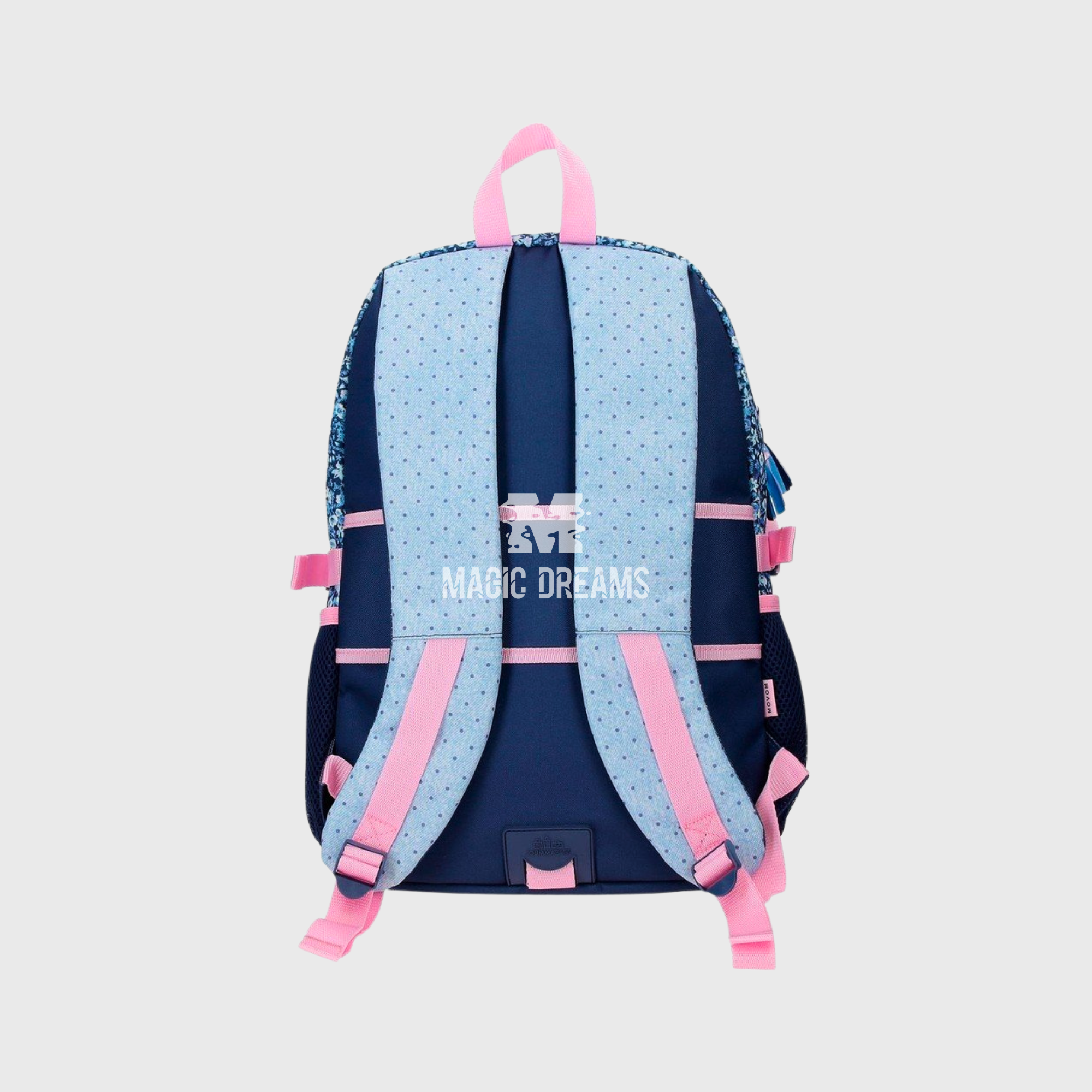 Mochila Escolar Spring Vibes 45cm Adaptável