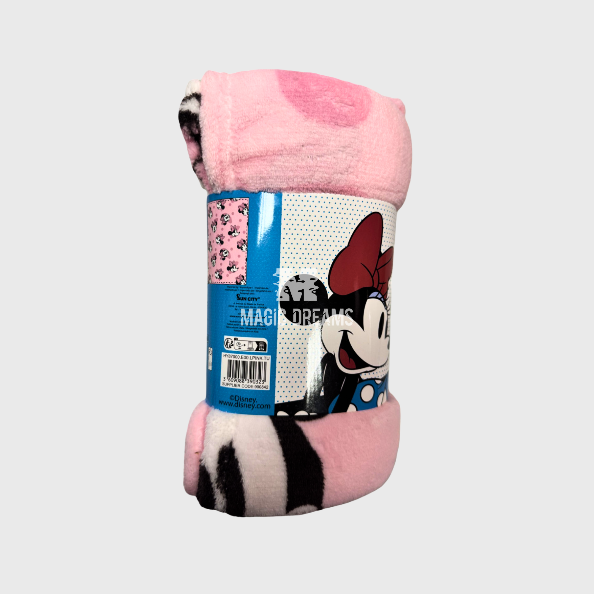 Manta Polar Minnie Mouse 100x140cm