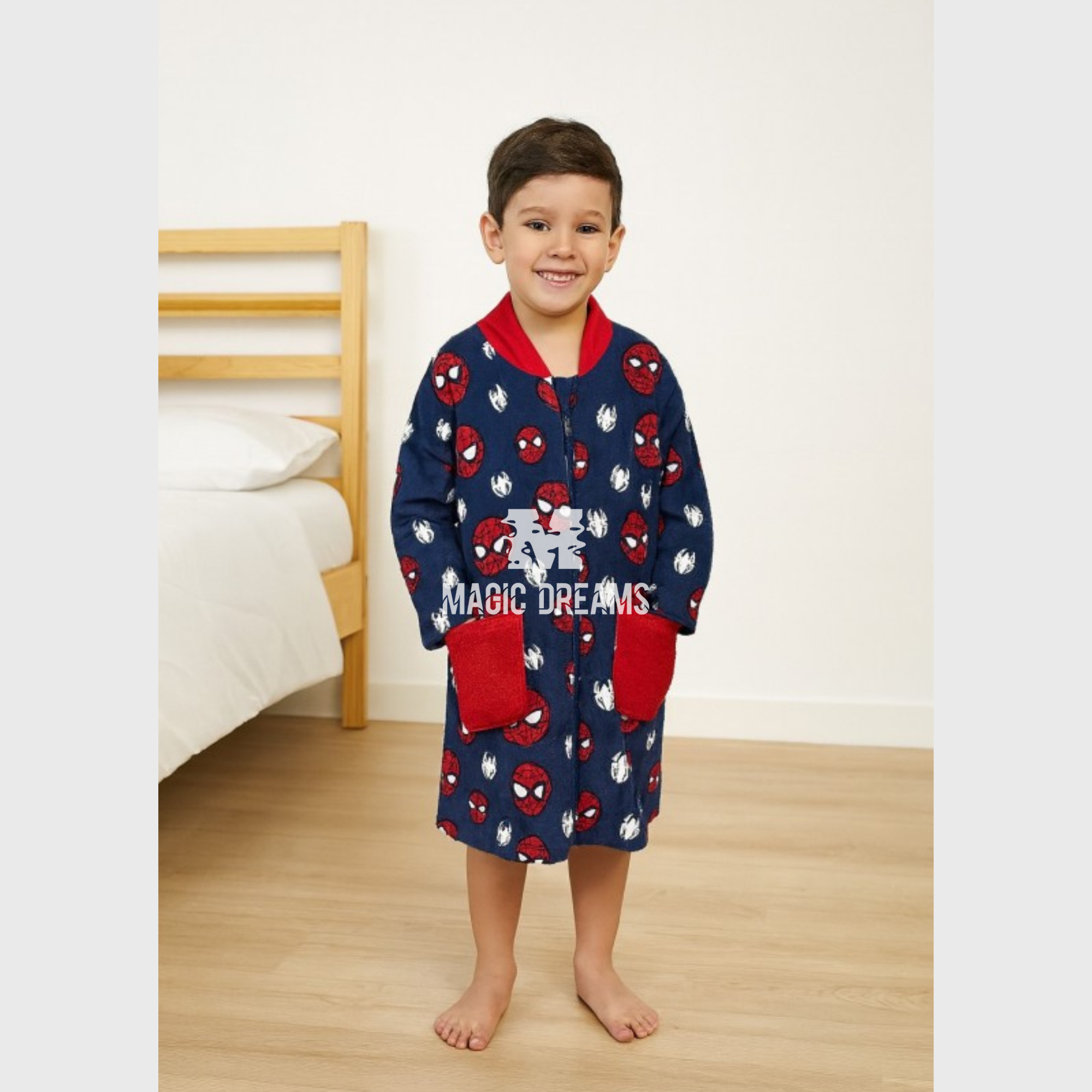 Robe Coralina Spider-Man 4-8 anos
