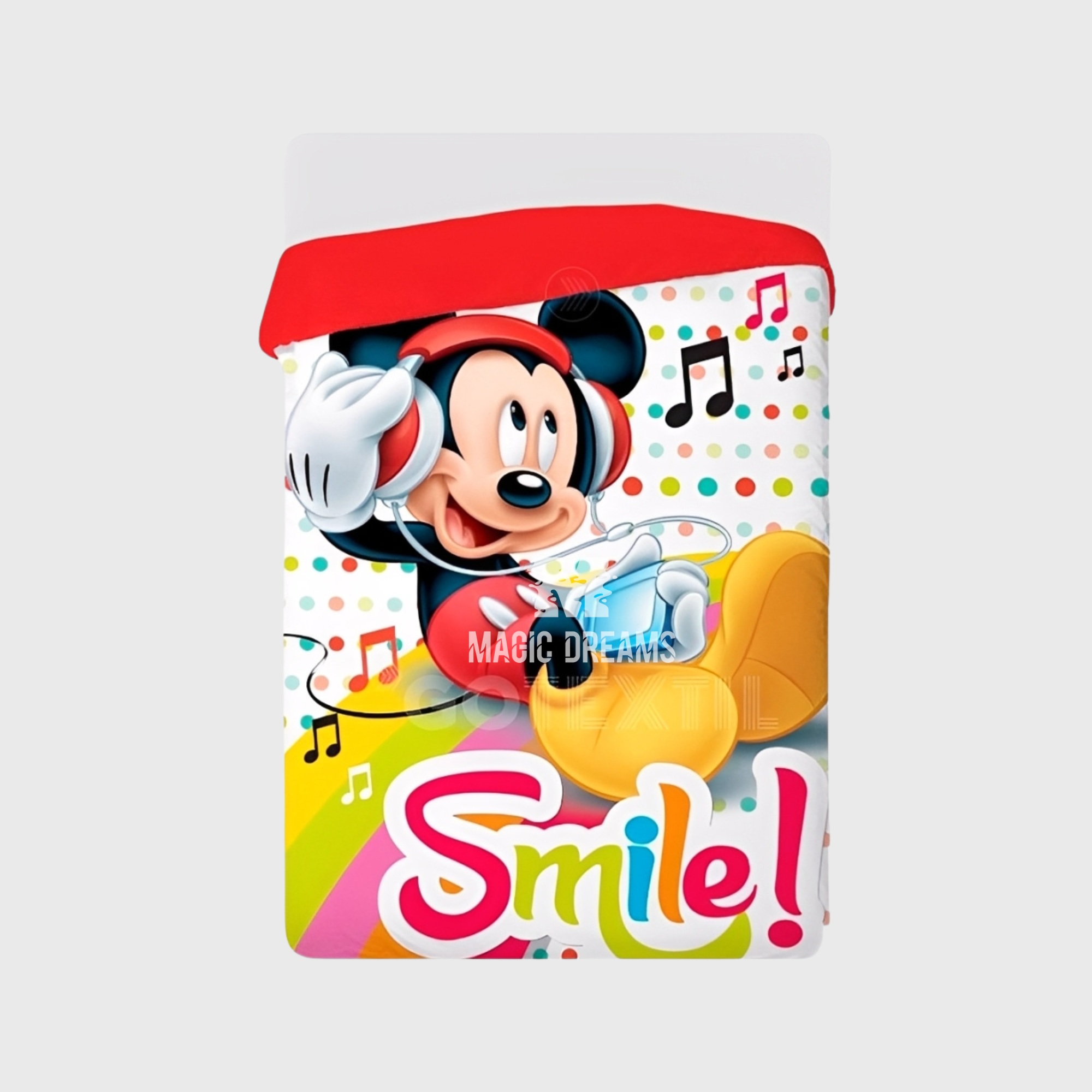 Edredão de Inverno Mickey Mouse 180X260cm