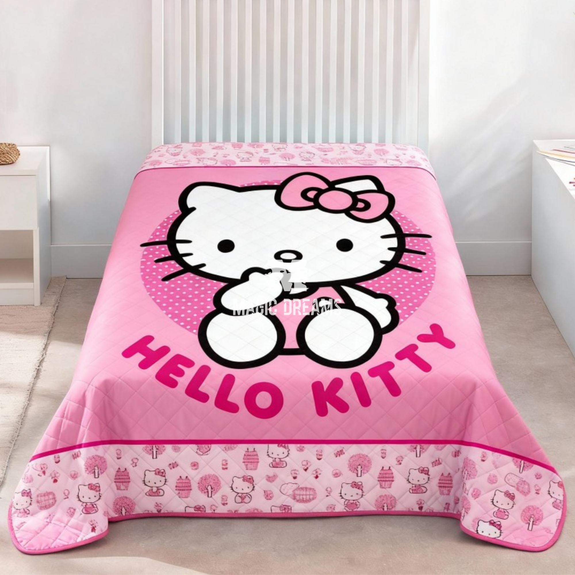 Colcha Infantil Hello Kitty 150x250cm